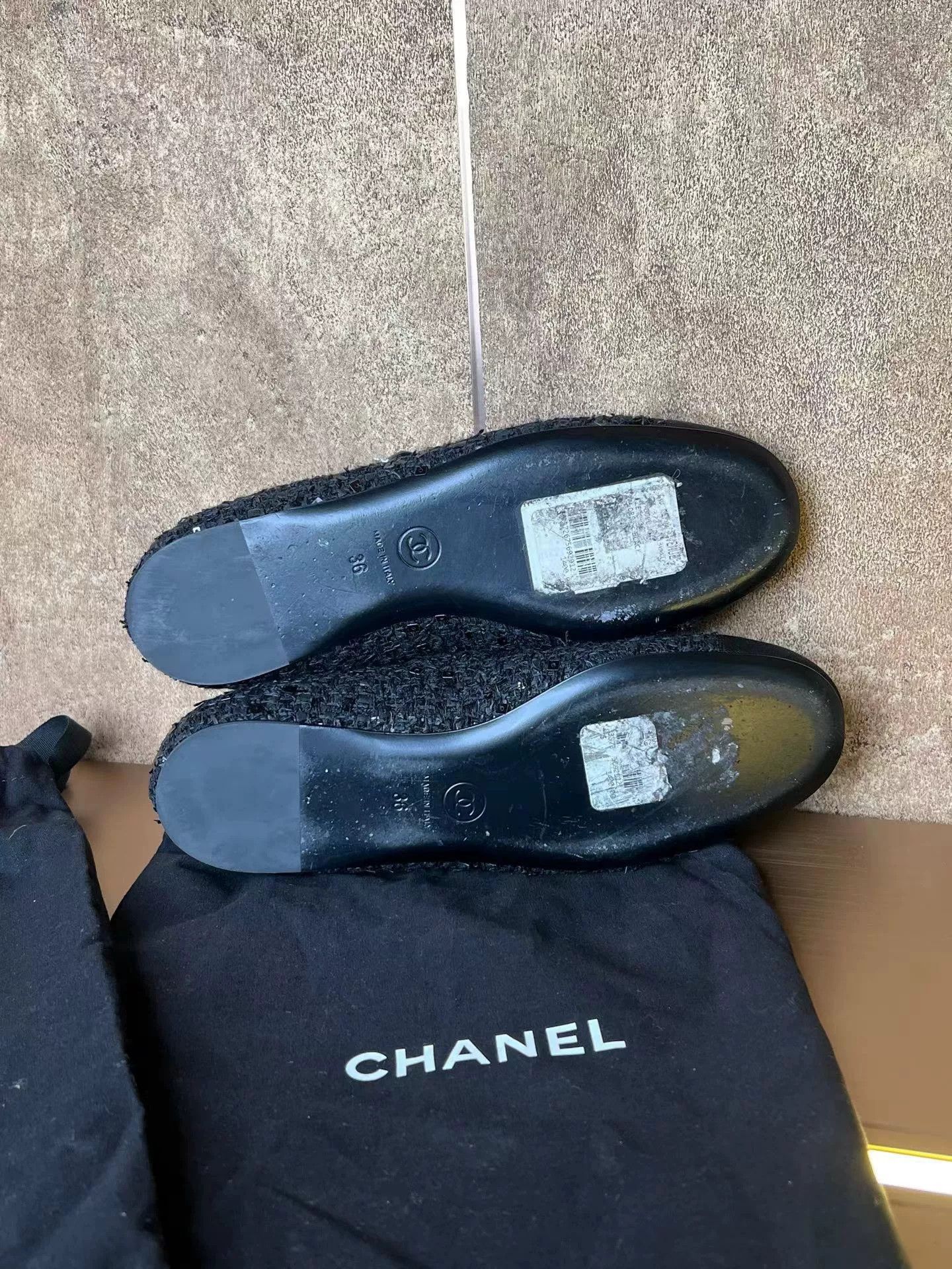Chanel Chanel 25a Mary Jane Shoes Size US 5 / IT 35 - 9 Thumbnail