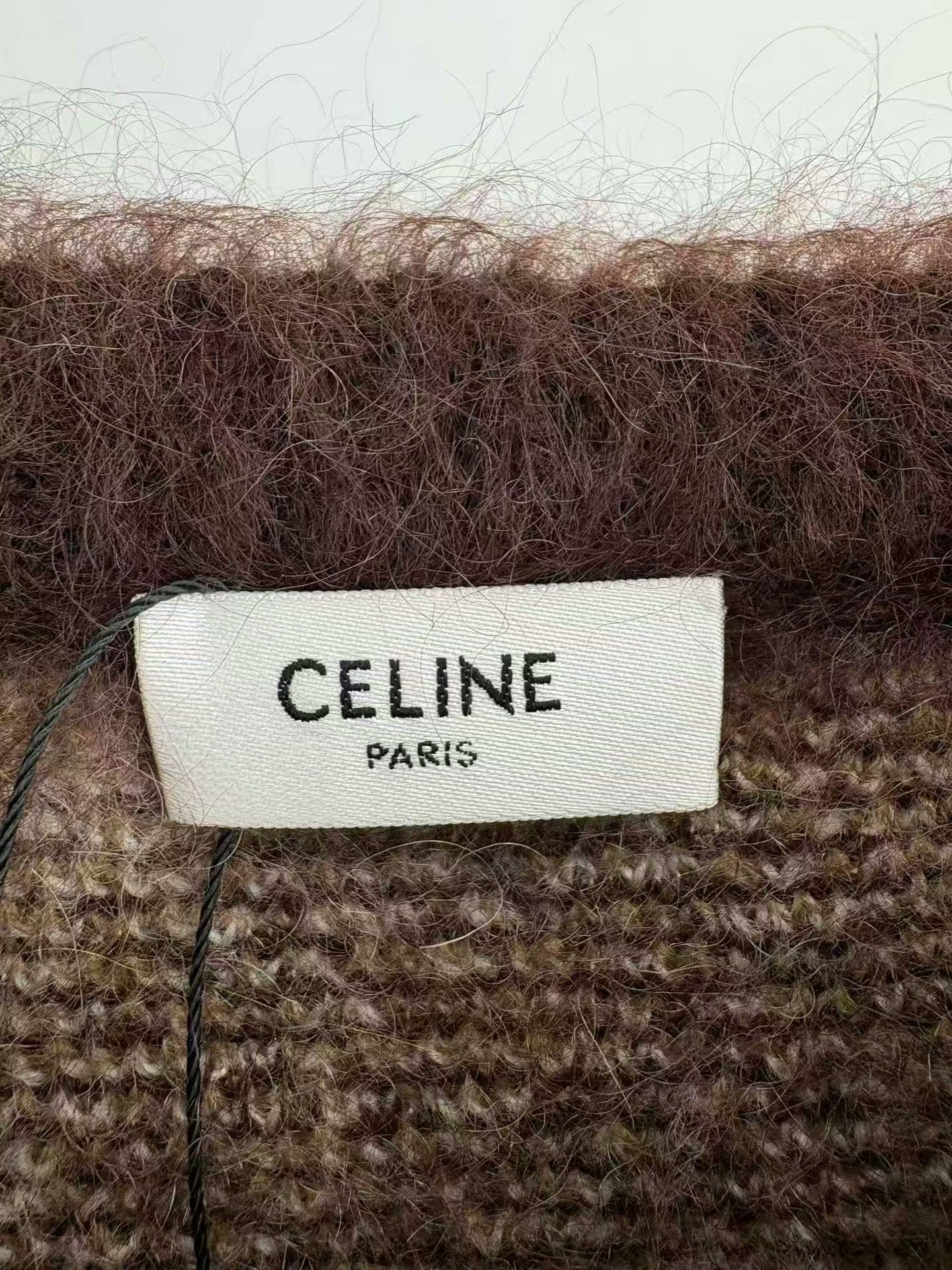 Celine Celine Mohair Gradient Sweater Size L / US 10 / IT 46 - 3 Thumbnail