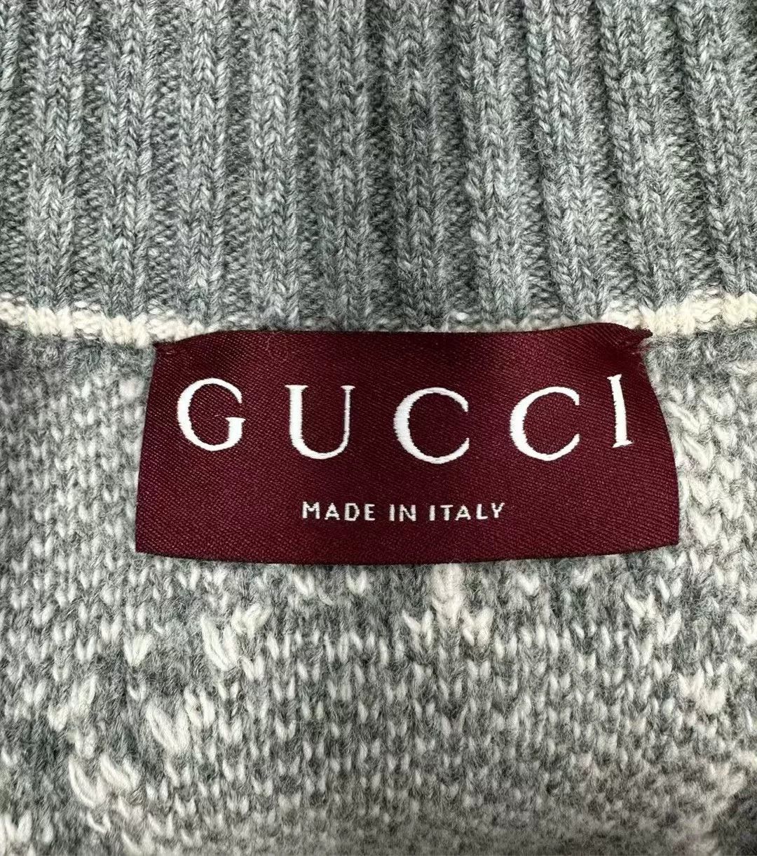 Gucci Gucci New Gray Double G Logo Zip Knit Jacket Size XS / US 0-2 / IT 36-38 - 4 Thumbnail
