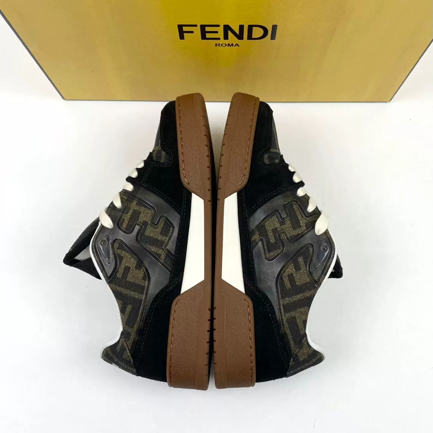 Fendi Fendi Monogram Casual Shoes Size US 5.5 / IT 35.5 - 3 Thumbnail