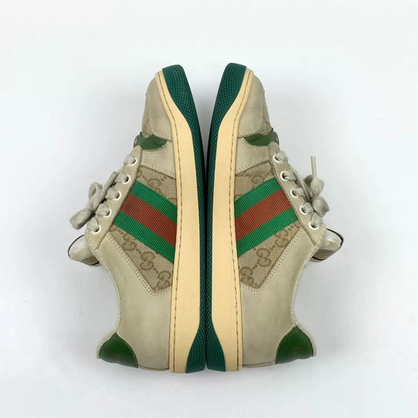 Gucci Gucci Green Tail Sneakers Size US 5 / IT 35 - 3 Thumbnail