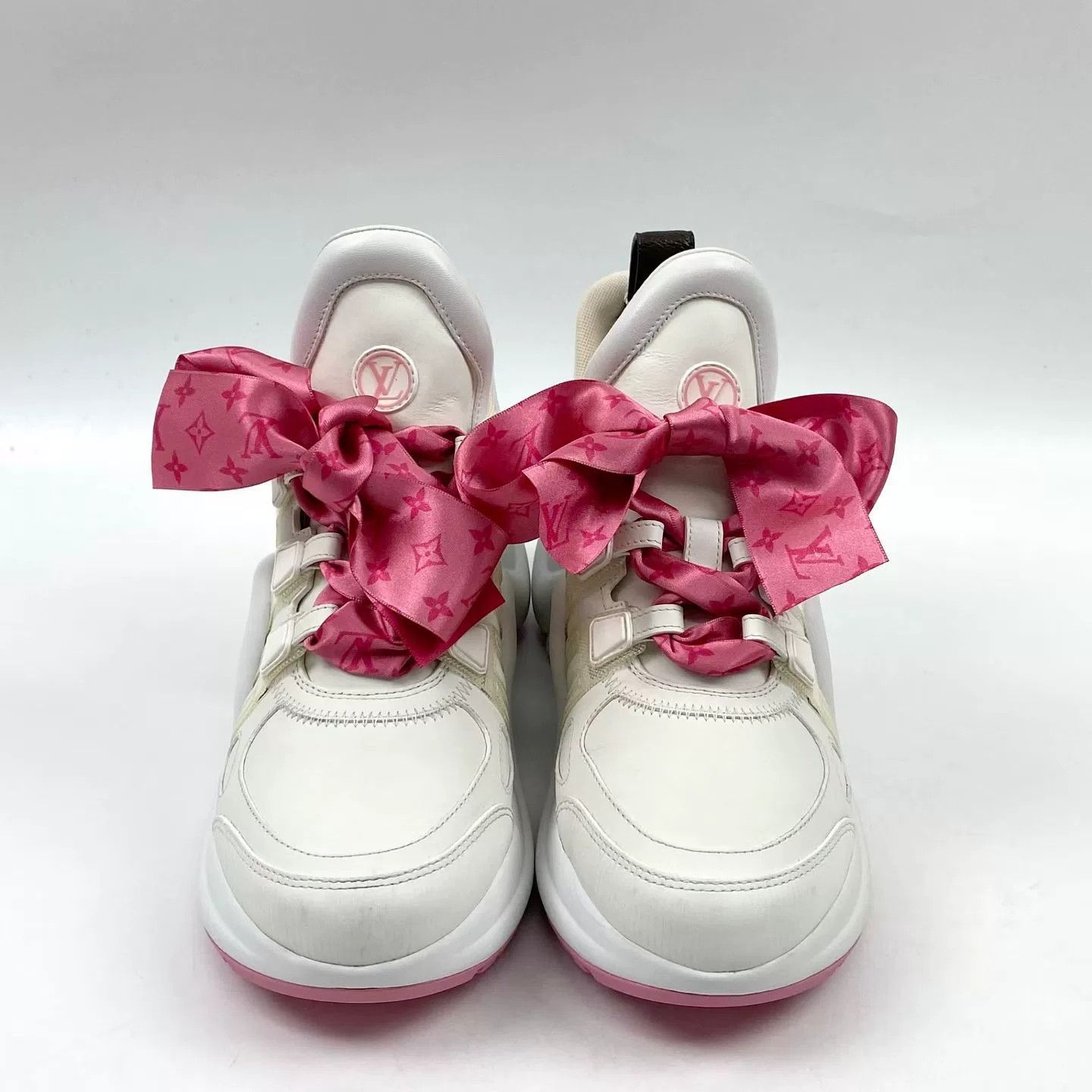 Louis Vuitton Louis Vuitton Bow Lace Dad Shoes Size US 7 / IT 37 - 2 Thumbnail