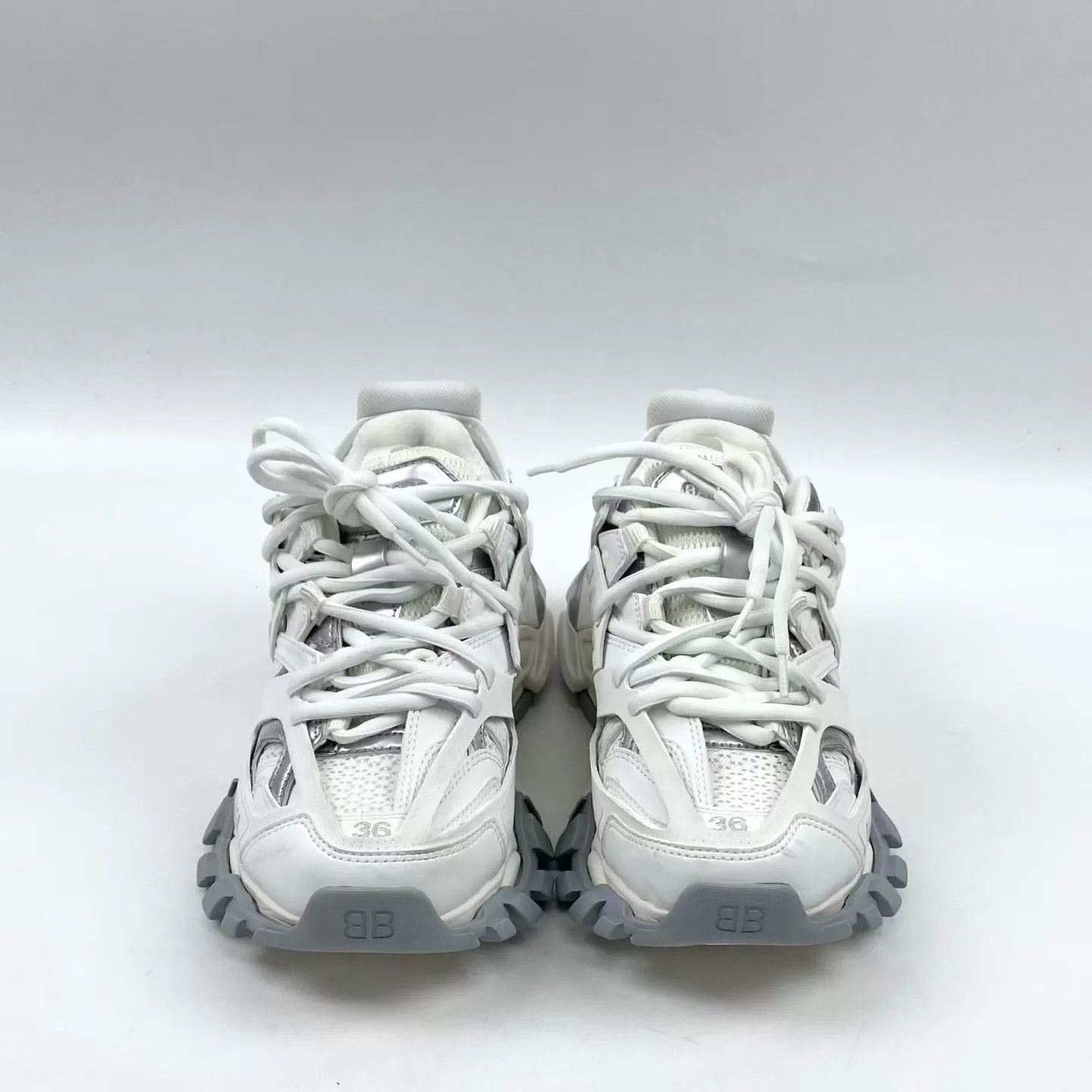 Balenciaga Balenciaga White Dad Shoes Size US 5 / IT 35 - 2 Thumbnail