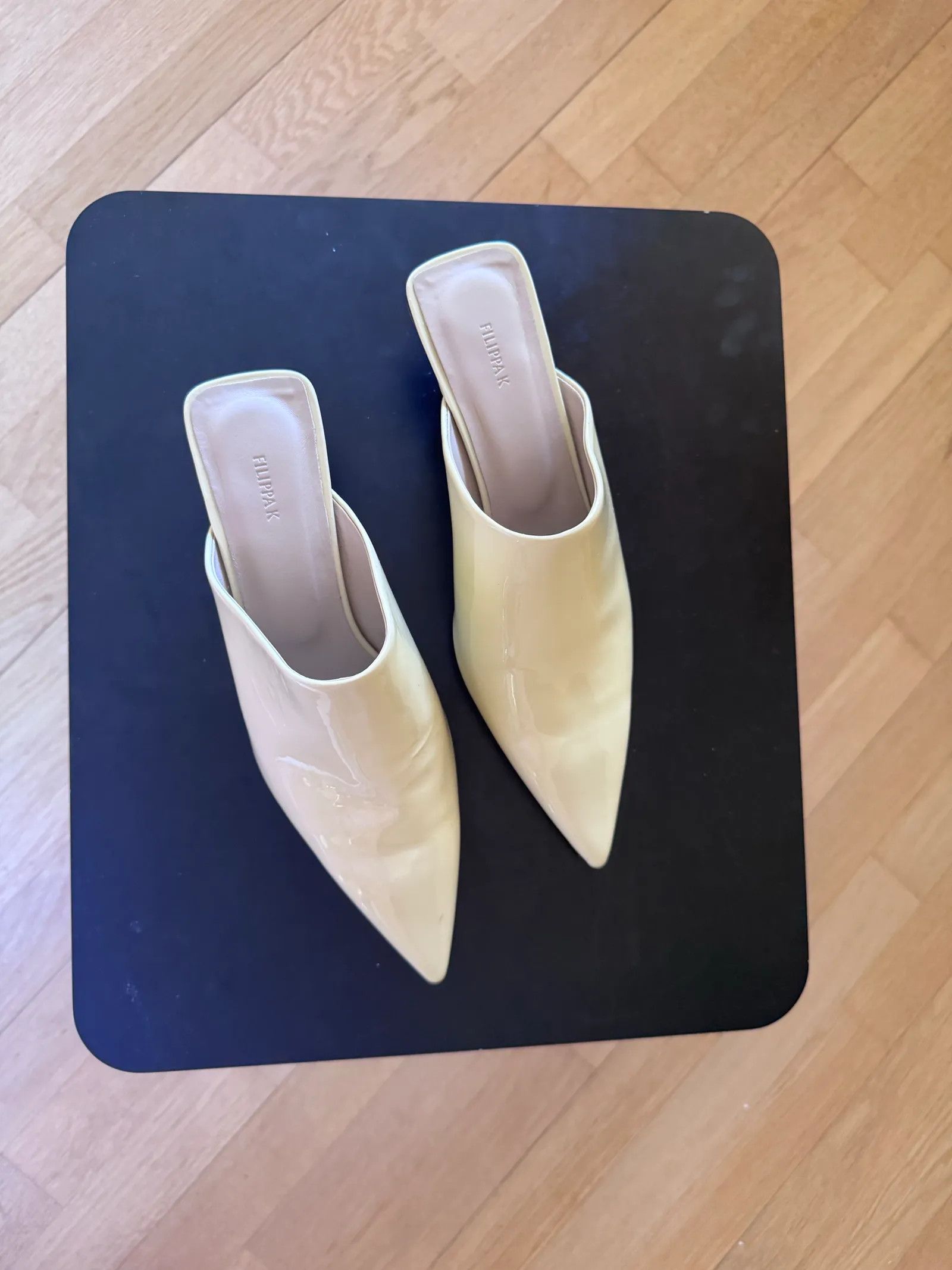 Filippa K Filippa K Pointy Kitten Heel Mules Heels Size US 7 / IT 37 - 3 Thumbnail