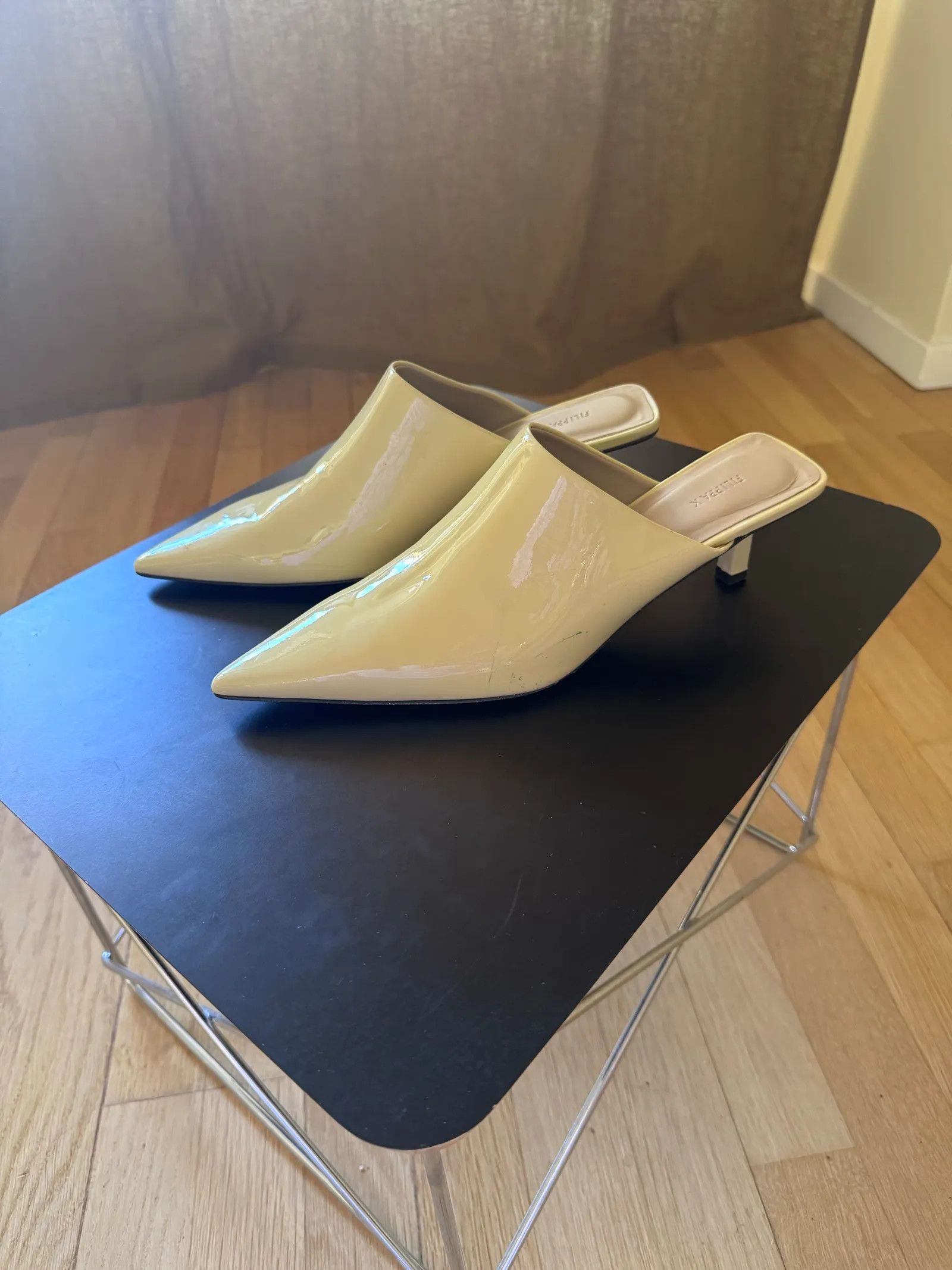 Filippa K Filippa K Pointy Kitten Heel Mules Heels Size US 7 / IT 37 - 6 Thumbnail
