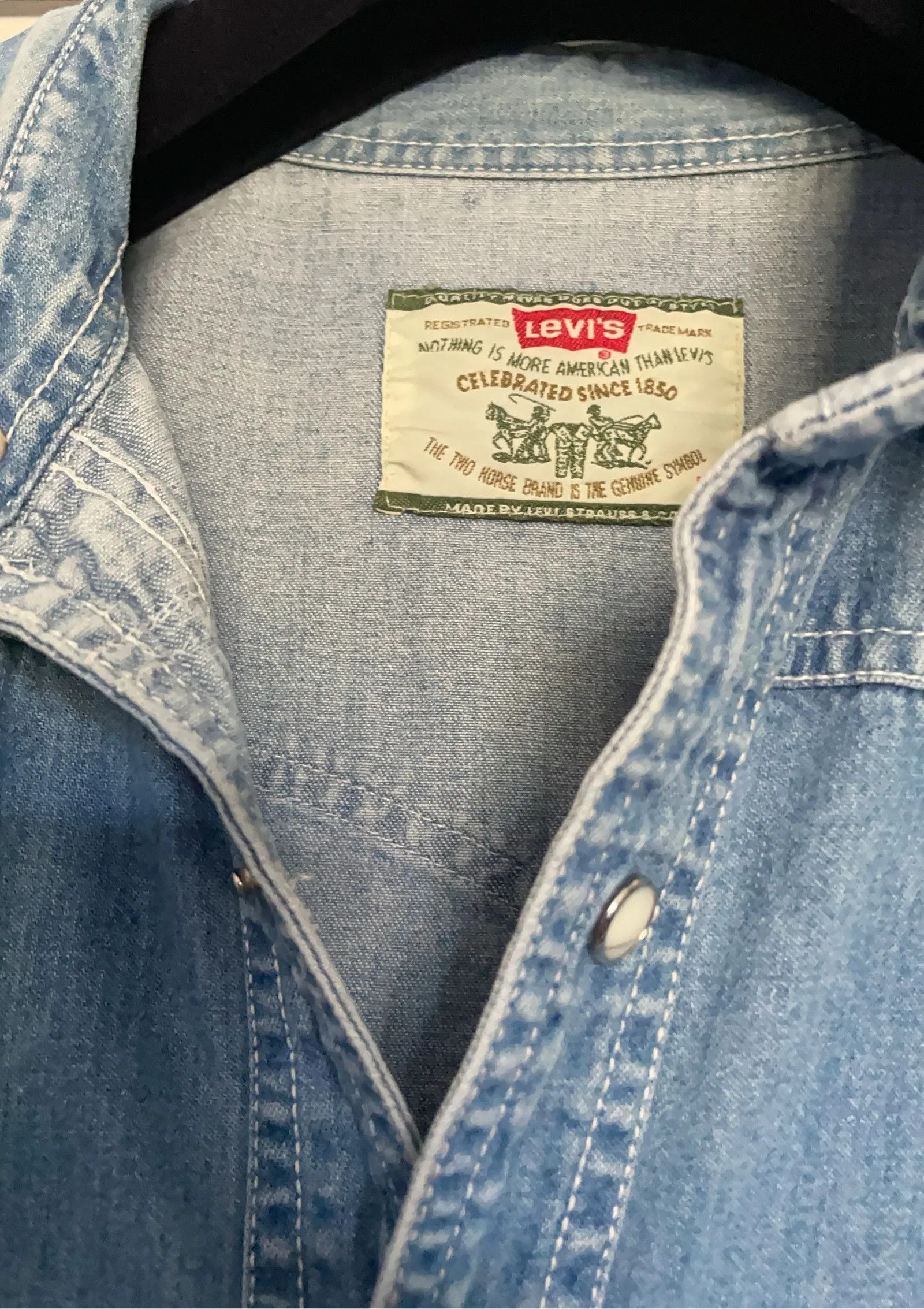 Levi's Levi's Shirt Size US L / EU 52-54 / 3 - 2 Thumbnail