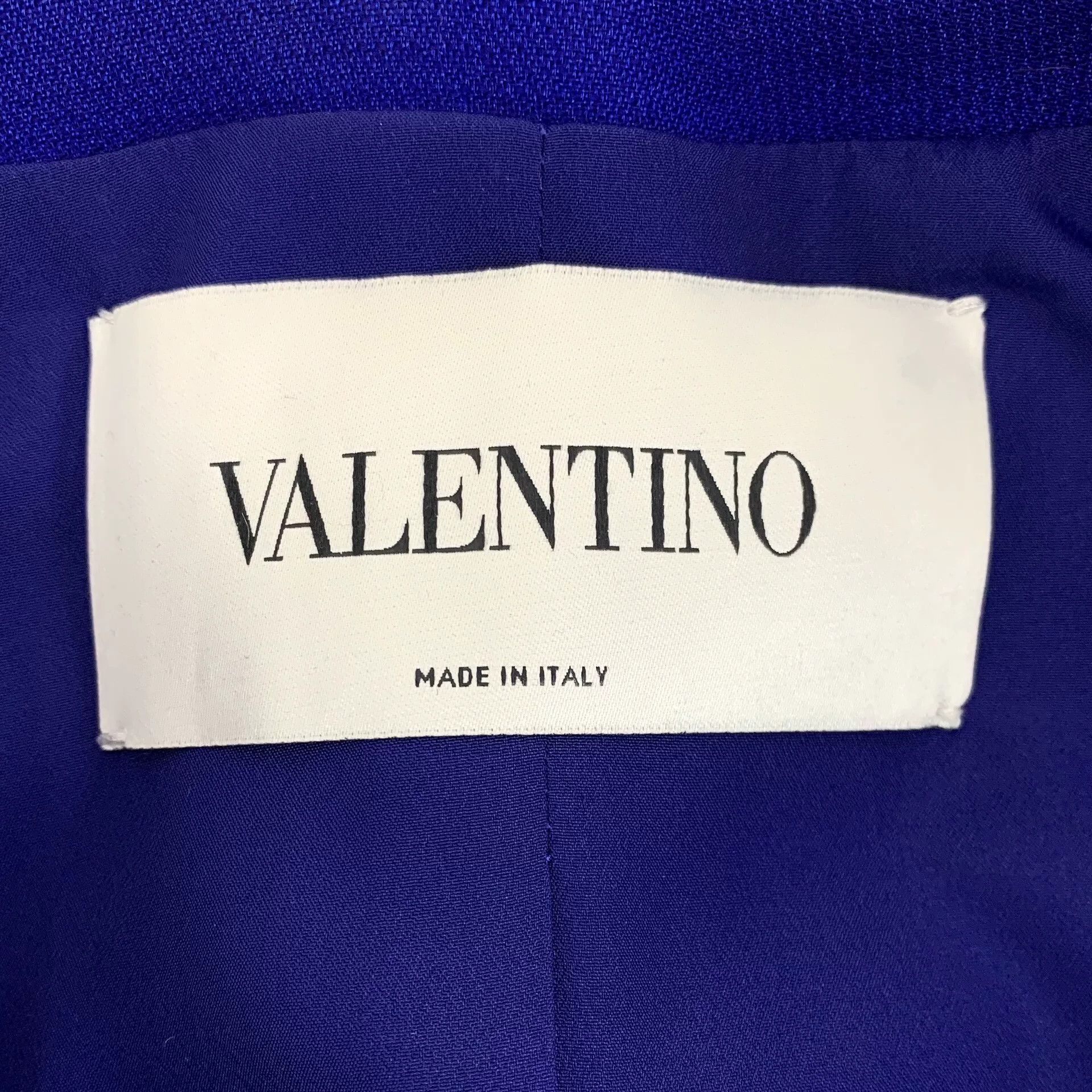 Valentino Valentino Scalloped Wool Silk Coat 40 Size S / US 4 / IT 40 - 6 Thumbnail