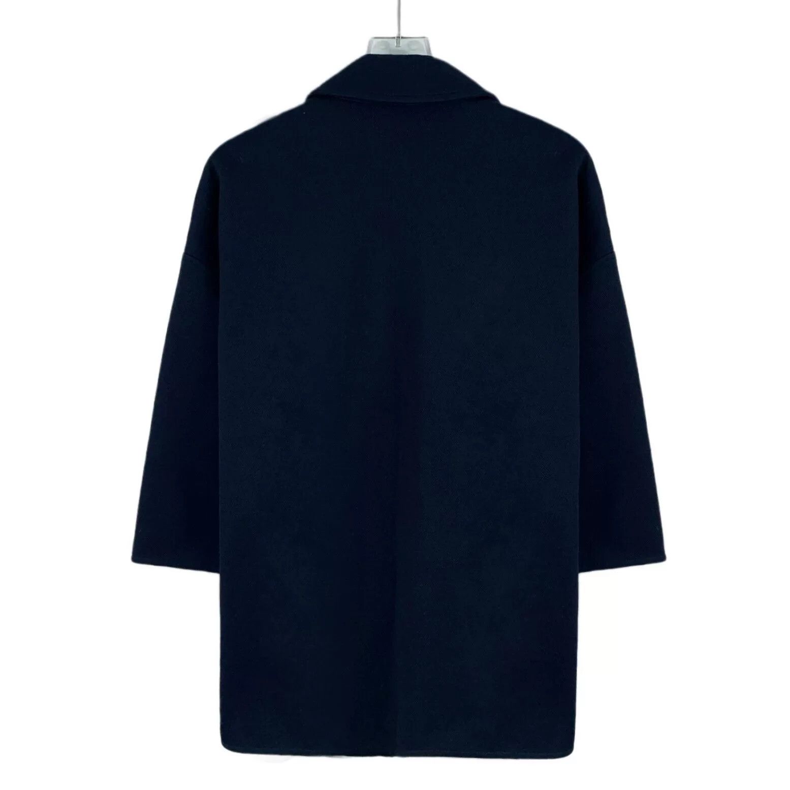 Max Mara Max Mara Leisure Navy Jersey Jacket XS Size XS / US 0-2 / IT 36-38 - 3 Thumbnail