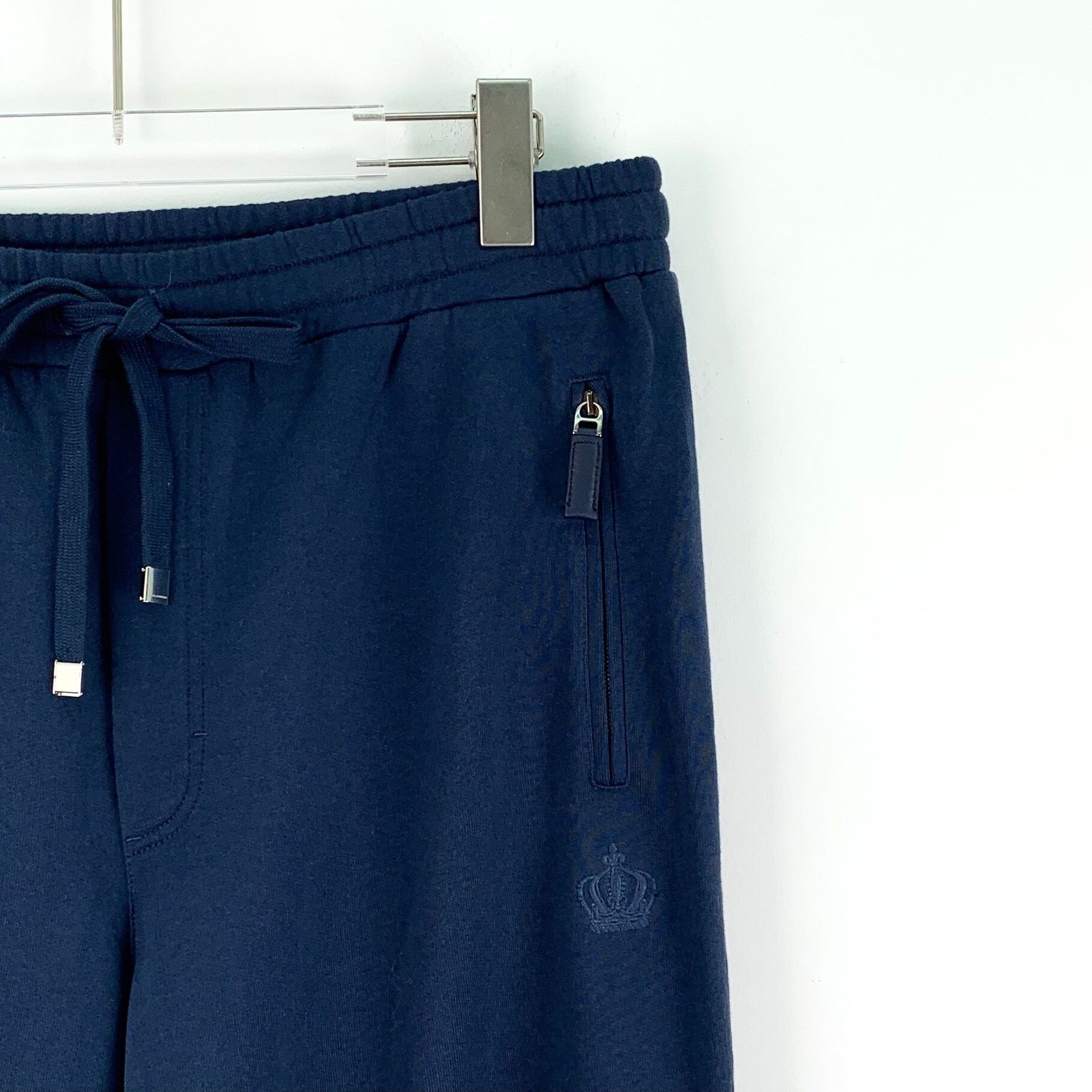 Dolce & Gabbana Dolce & Gabbana Crown Embroidered Sweatpants 50 Size US 34 / EU 50 - 4 Thumbnail
