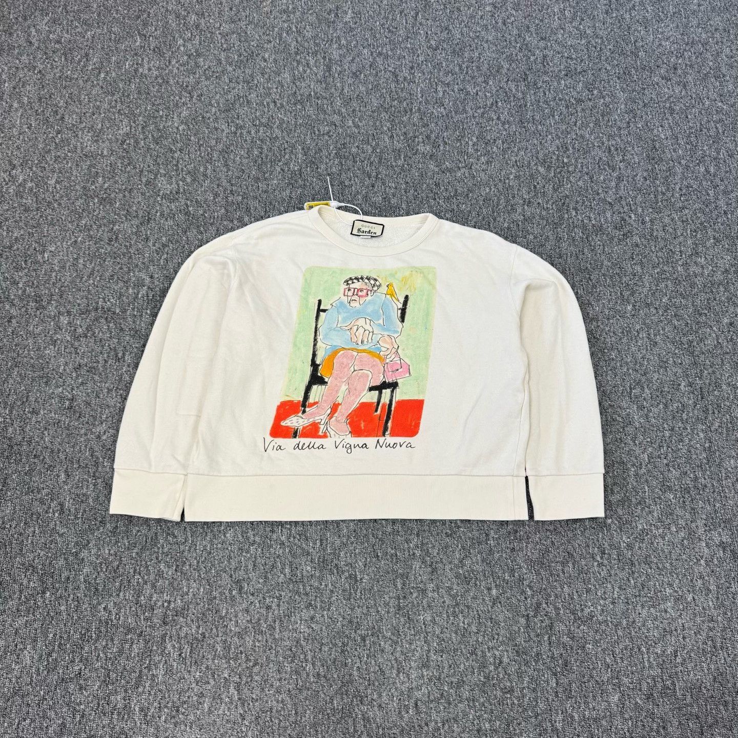 Gucci Gucci Garden Museum Limited Graphic Sweatshirt XL Size US XL / EU 56 / 4 - 2 Thumbnail