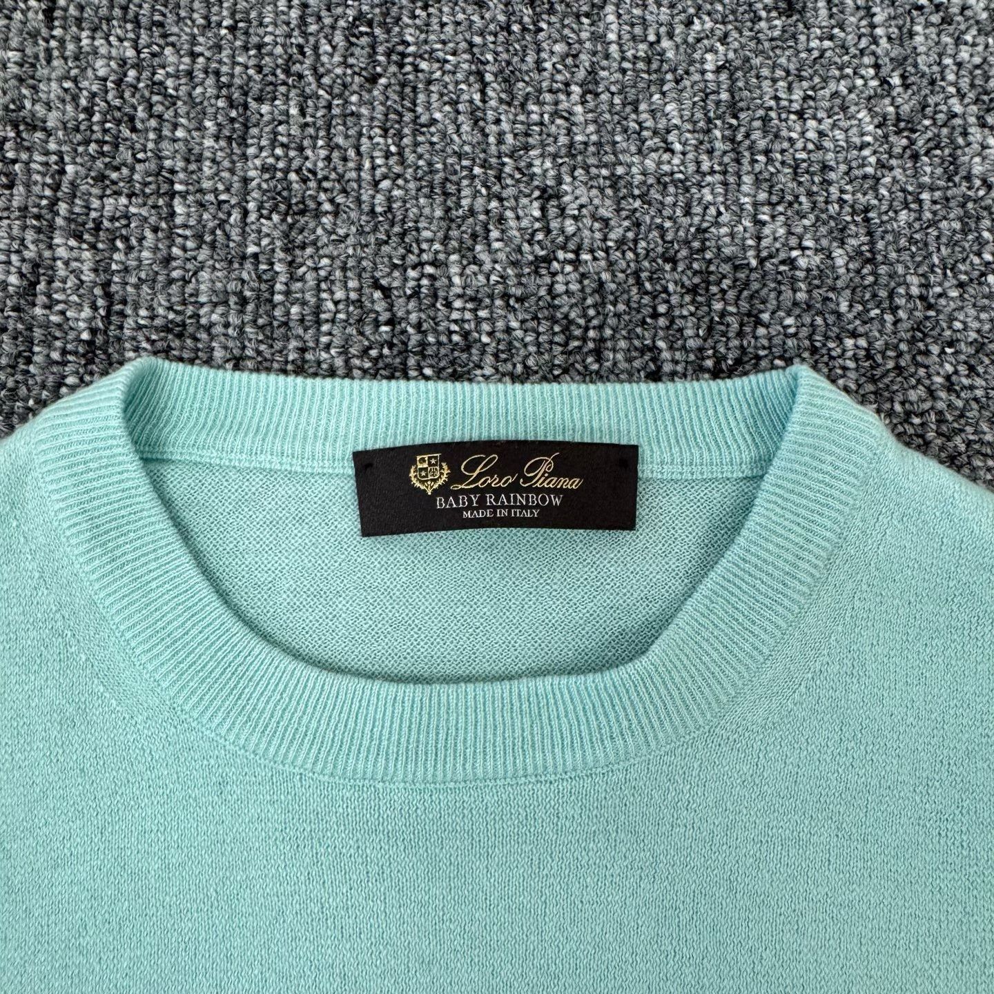 Loro Piana Loro Piana Mint Cashmere Baby Rainbow Sweater 48 Size US M / EU 48-50 / 2 - 6 Thumbnail