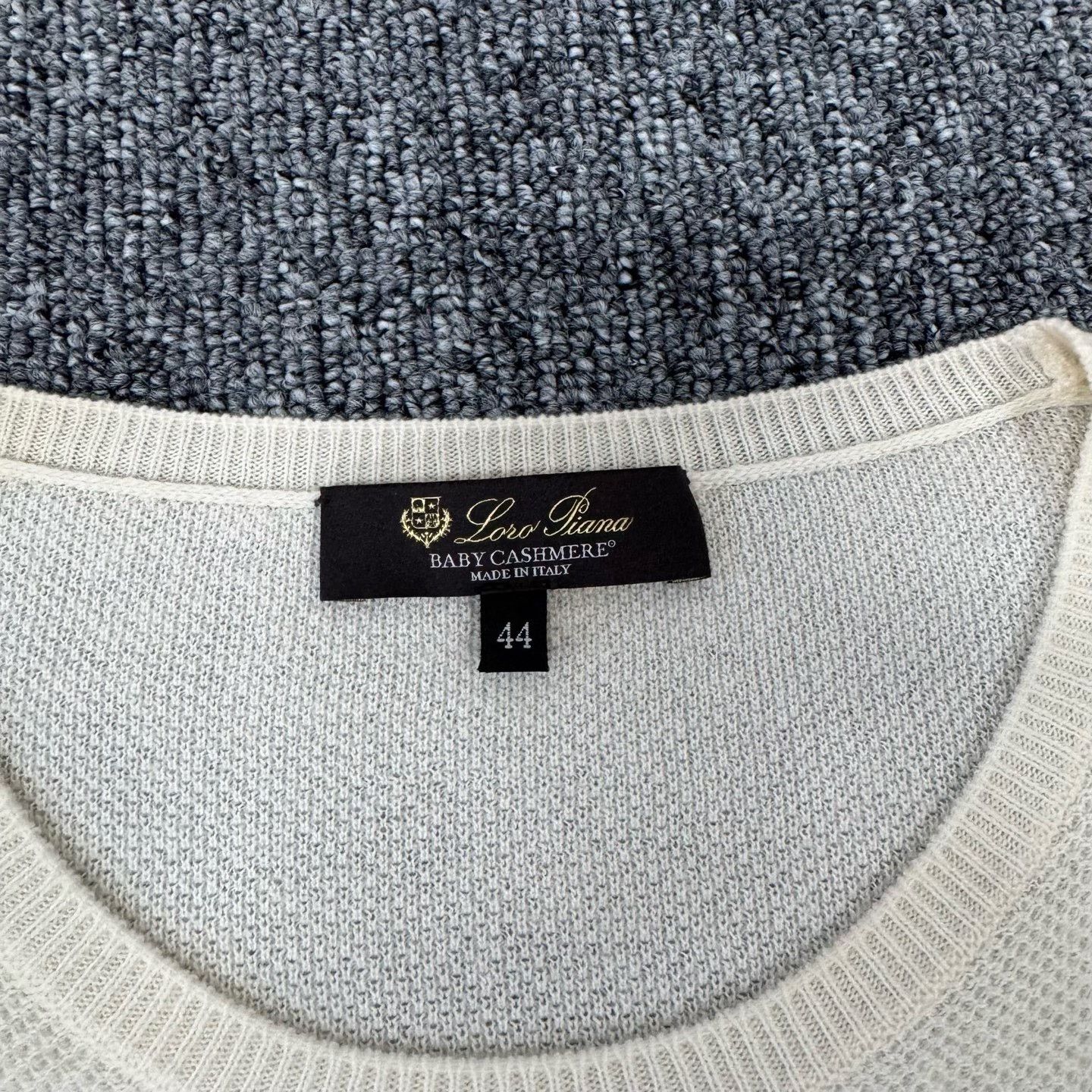 Loro Piana Loro Piana Baby Cashmere Logo Sweater 44 Size US S / EU 44-46 / 1 - 7 Thumbnail