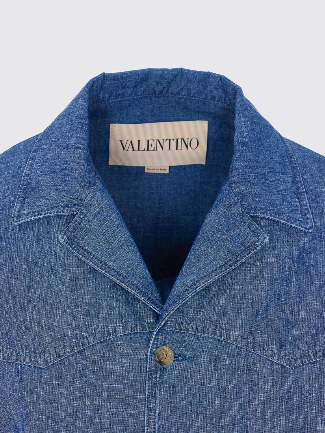 Valentino Valentino Shirt Men Blue Size US L / EU 52-54 / 3 - 4 Thumbnail