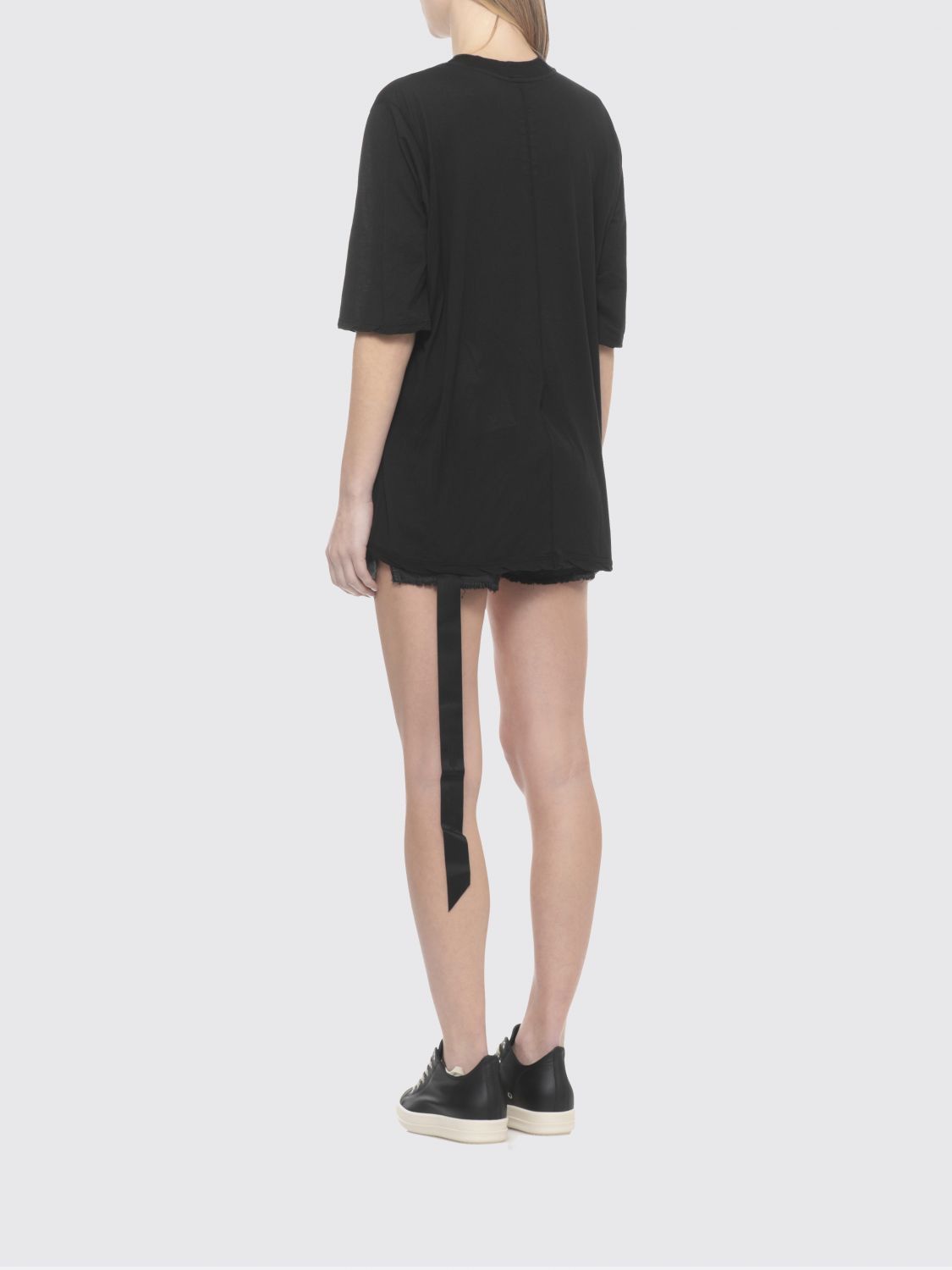 Rick Owens Drkshdw Rick Owens Drkshdw T-Shirt Woman Black Size M / US 6-8 / IT 42-44 - 2 Thumbnail