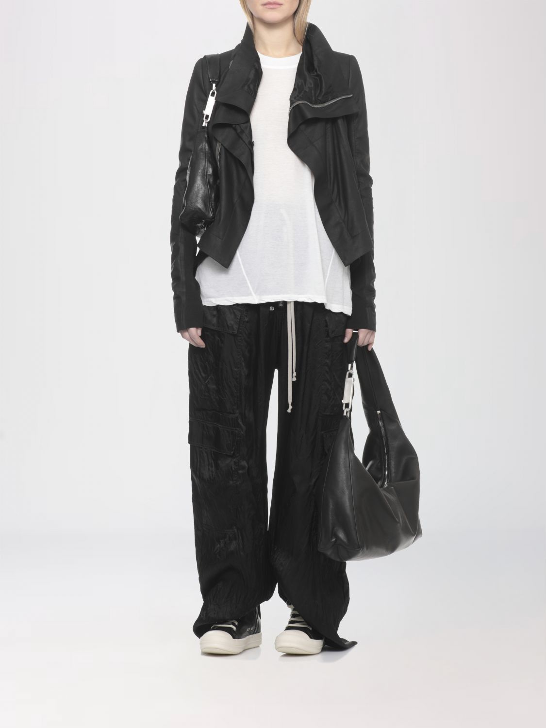 Rick Owens Drkshdw Rick Owens Drkshdw T-Shirt Woman White Size M / US 6-8 / IT 42-44 - 2 Thumbnail