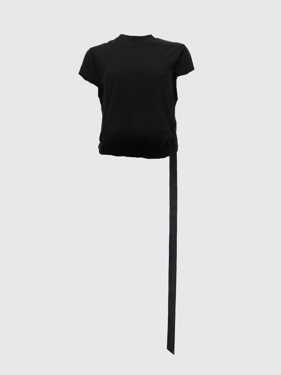 Rick Owens Drkshdw Rick Owens Drkshdw T-Shirt Woman Black Size M / US 6-8 / IT 42-44 - 2 Thumbnail