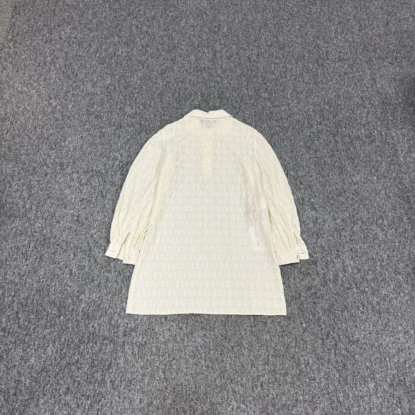 Gucci Gucci GG Monogram Lantern Sleeve Mini Dress 38 Size XS / US 0-2 / IT 36-38 - 3 Thumbnail