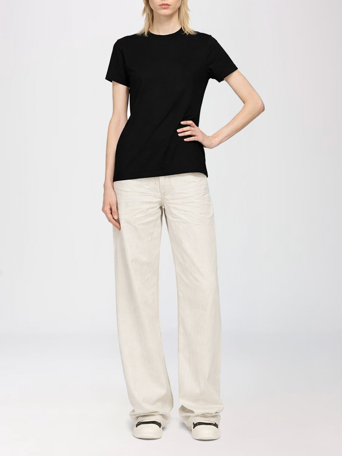 Rick Owens Drkshdw Rick Owens Drkshdw T-Shirt Woman Black Size XS / US 0-2 / IT 36-38 - 2 Thumbnail