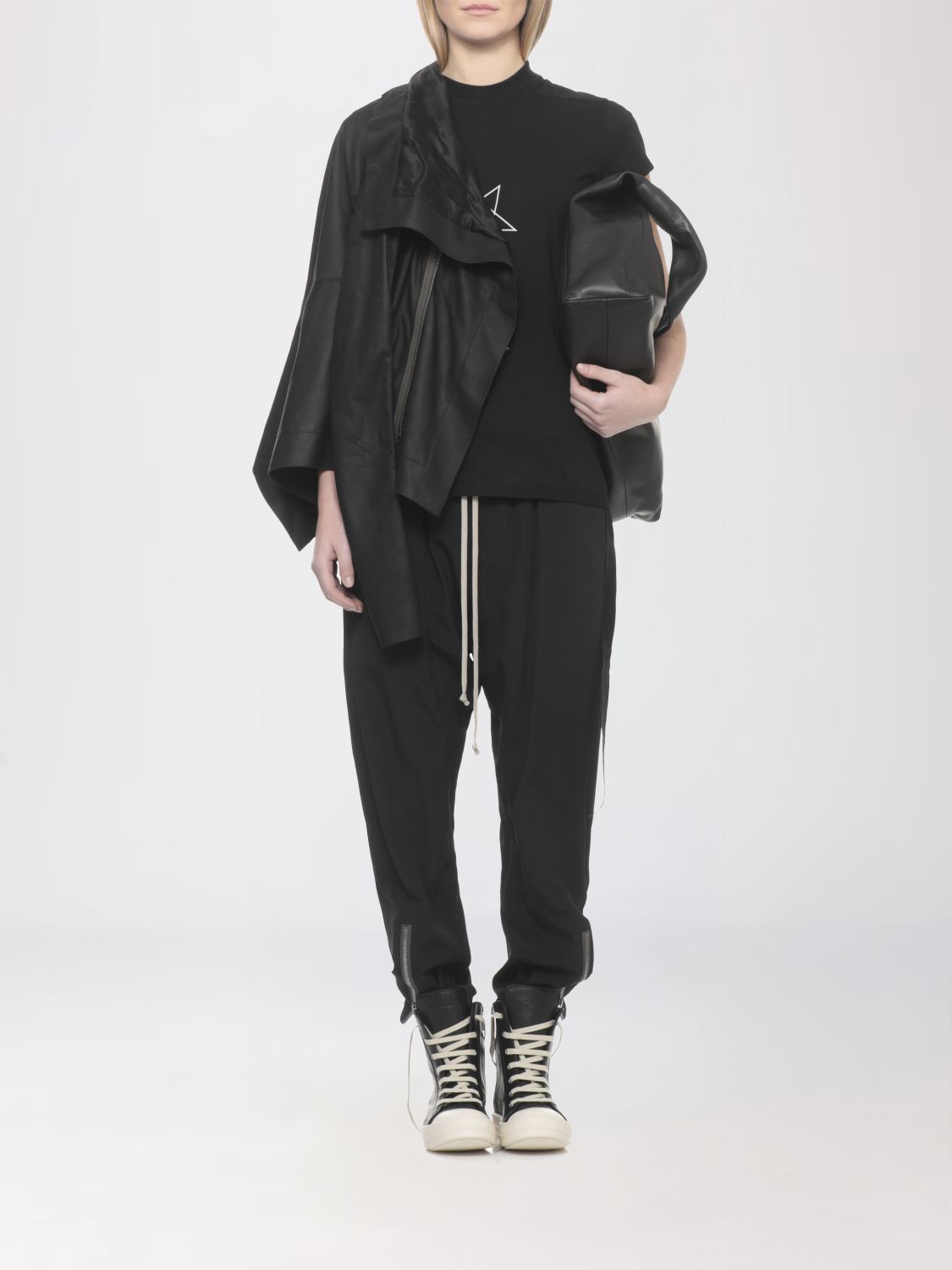 Rick Owens Drkshdw Rick Owens Drkshdw T-Shirt Woman Black Size S / US 4 / IT 40 - 2 Thumbnail