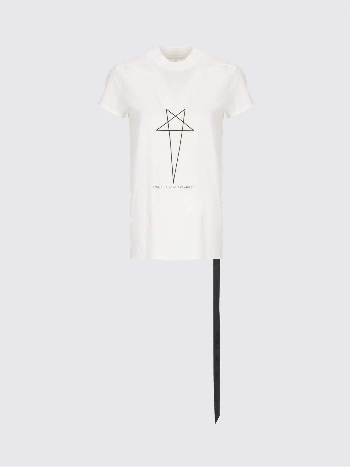 Rick Owens Drkshdw Rick Owens Drkshdw T-Shirt Woman White Size XS / US 0-2 / IT 36-38 - 4 Thumbnail