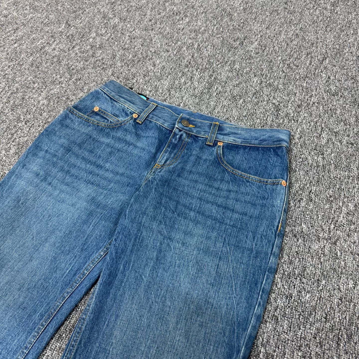 Gucci Gucci x Disney Donald Duck Embroidered Jeans 28 Size US 28 / EU 44 - 5 Thumbnail