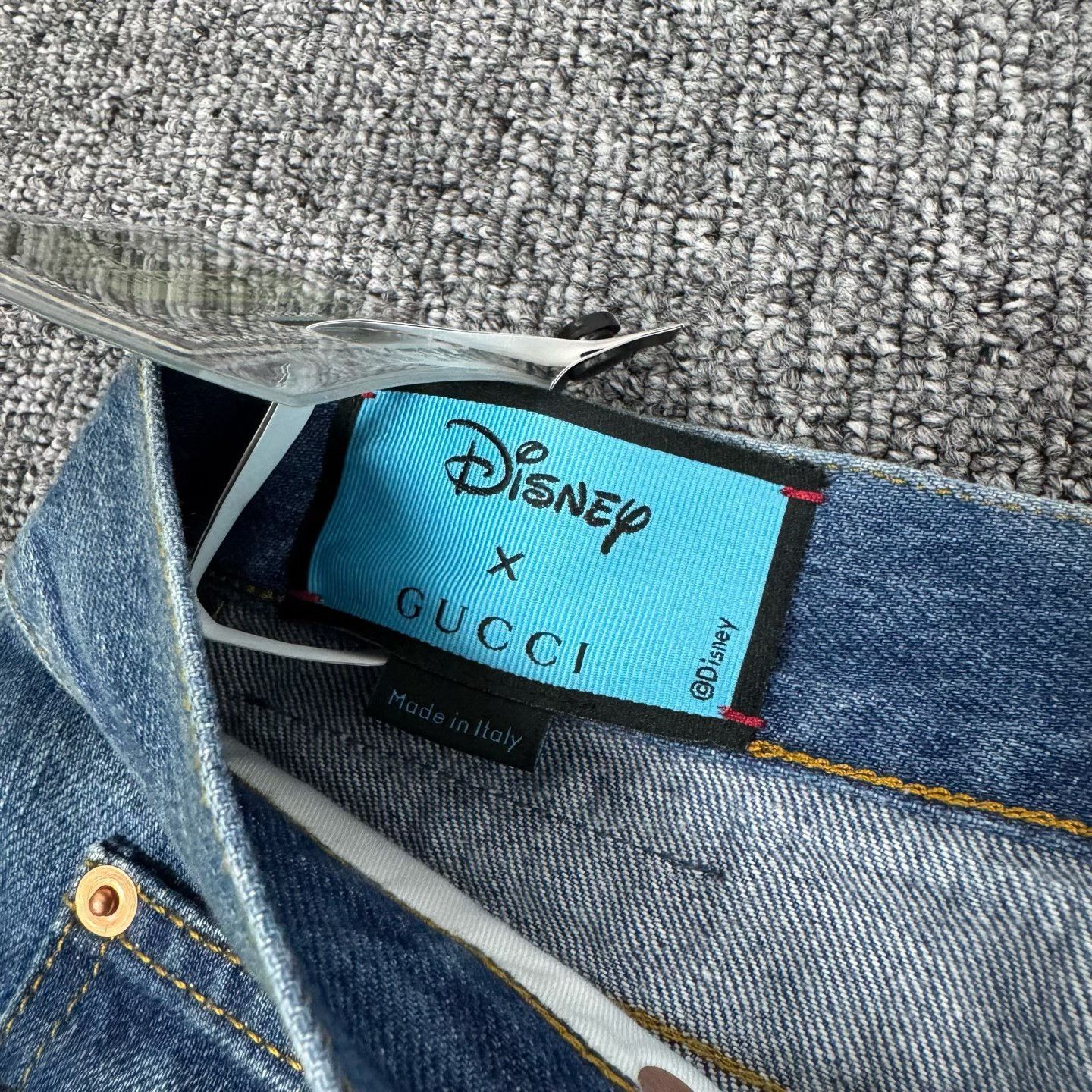 Gucci Gucci x Disney Donald Duck Embroidered Jeans 28 Size US 28 / EU 44 - 6 Thumbnail