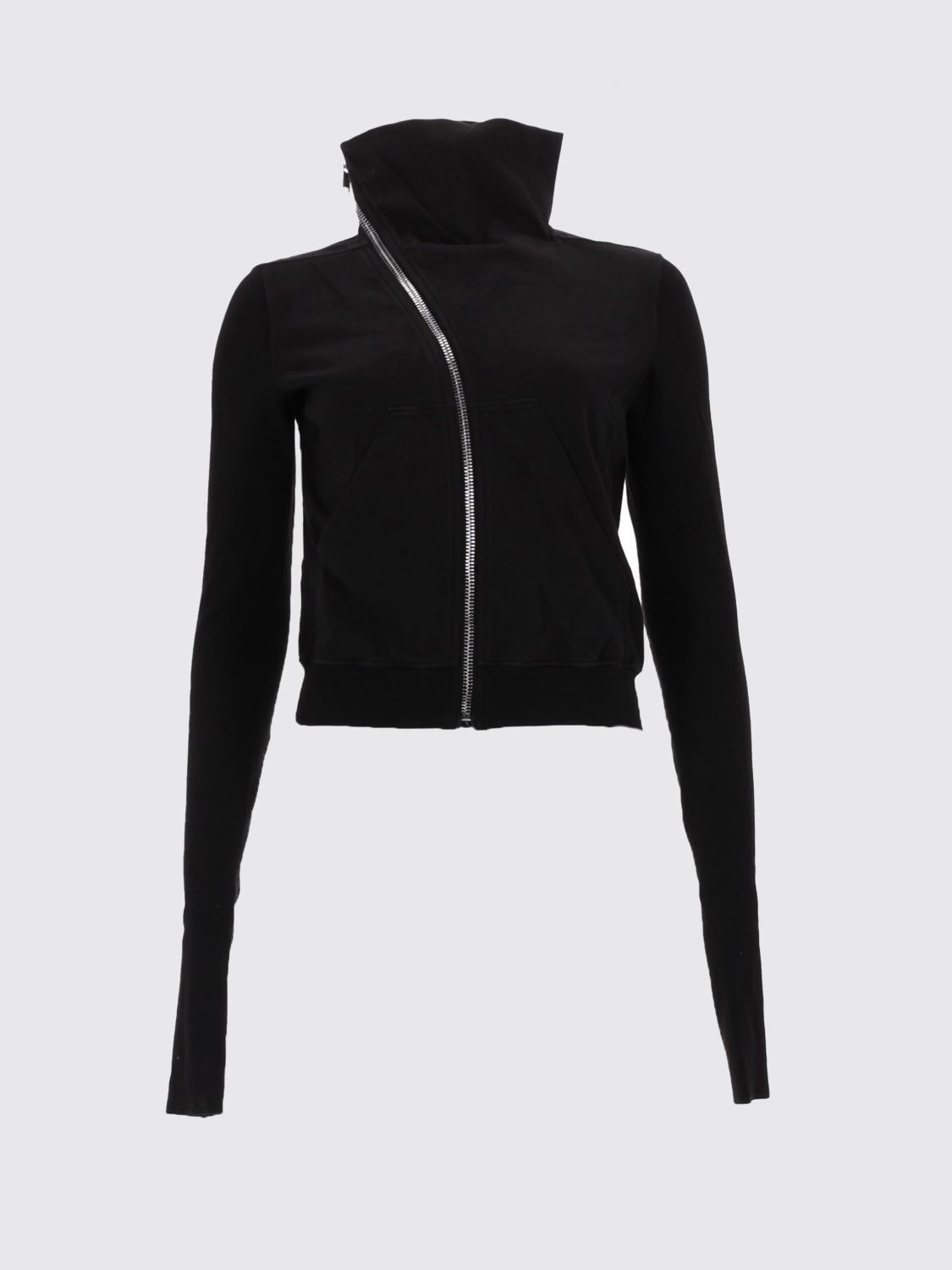 Rick Owens Drkshdw Rick Owens Drkshdw Sweatshirt Woman Black Size XS / US 0-2 / IT 36-38 - 2 Thumbnail