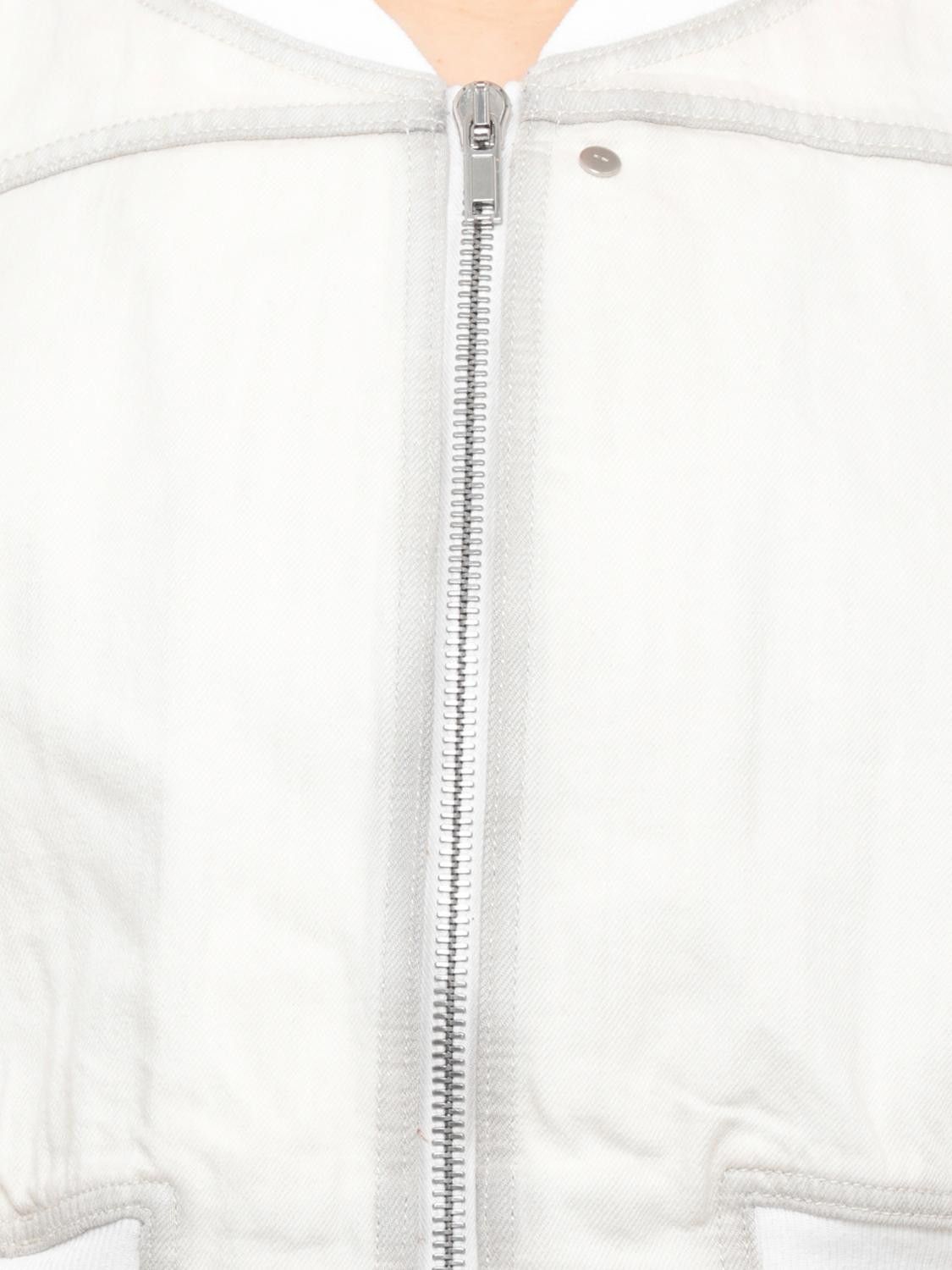 Rick Owens Drkshdw Rick Owens Drkshdw Jacket Woman Ivory Size S / US 4 / IT 40 - 4 Thumbnail