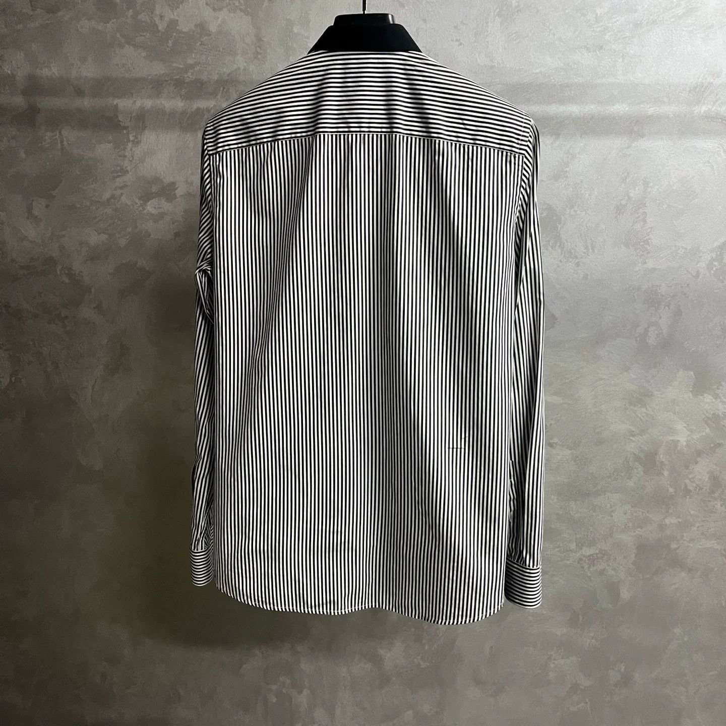 Givenchy Givenchy Striped Panel Long Sleeve Shirt 39 Size US M / EU 48-50 / 2 - 6 Thumbnail