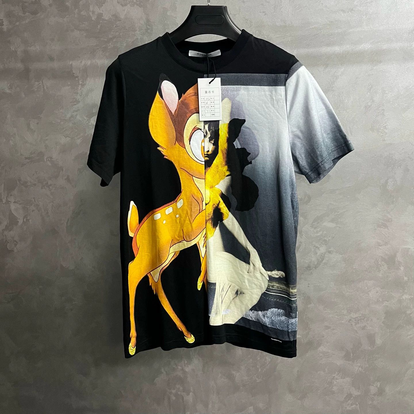 Givenchy Givenchy Bambi Graphic Print T-Shirt XS Size US XS / EU 42 / 0 - 2 Thumbnail