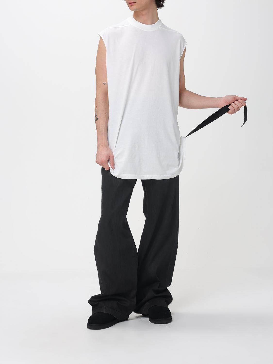 Rick Owens Drkshdw Rick Owens Drkshdw T-Shirt Men Milk Size US S / EU 44-46 / 1 - 2 Thumbnail