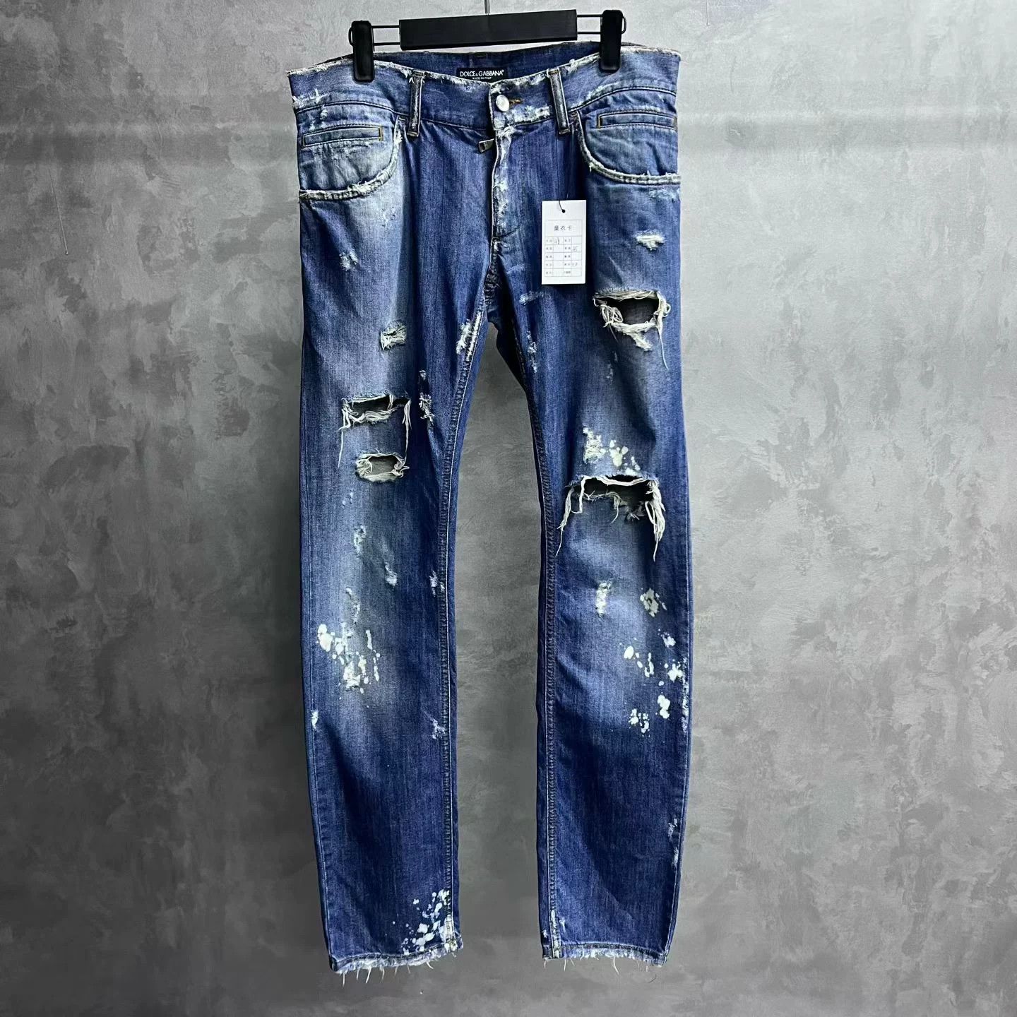 Dolce & Gabbana Dolce & Gabbana Distressed Denim Jeans 48 Size US 32 / EU 48 - 2 Thumbnail