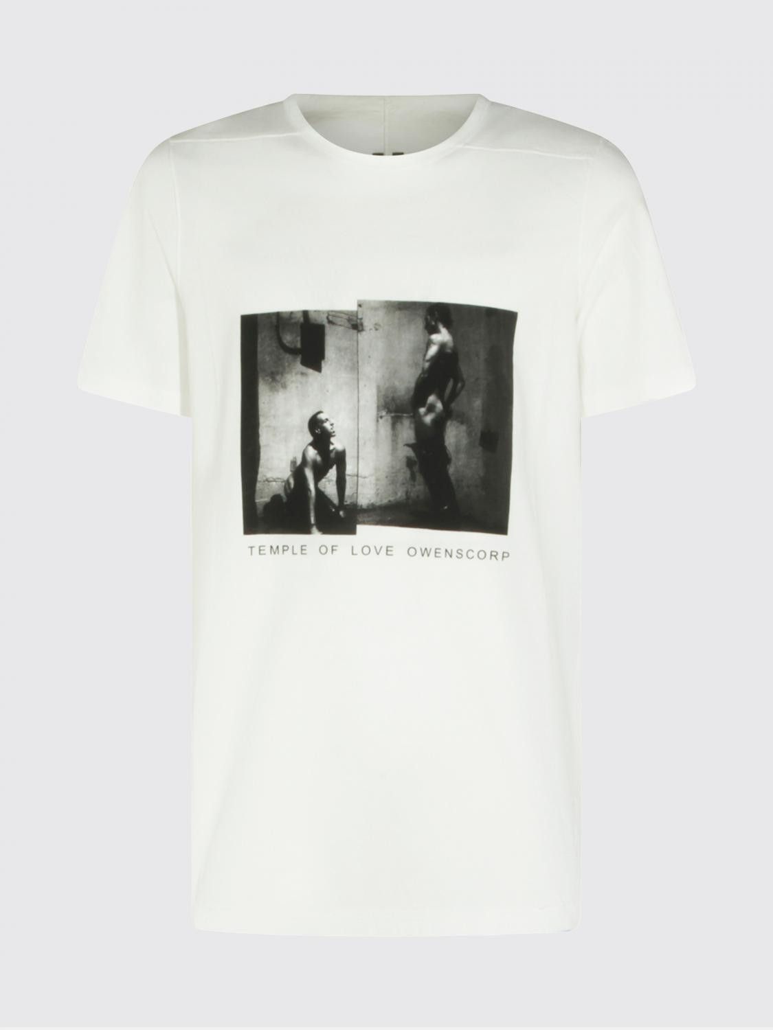 Rick Owens Drkshdw Rick Owens Drkshdw T-Shirt Men Milk Size US S / EU 44-46 / 1 - 2 Thumbnail