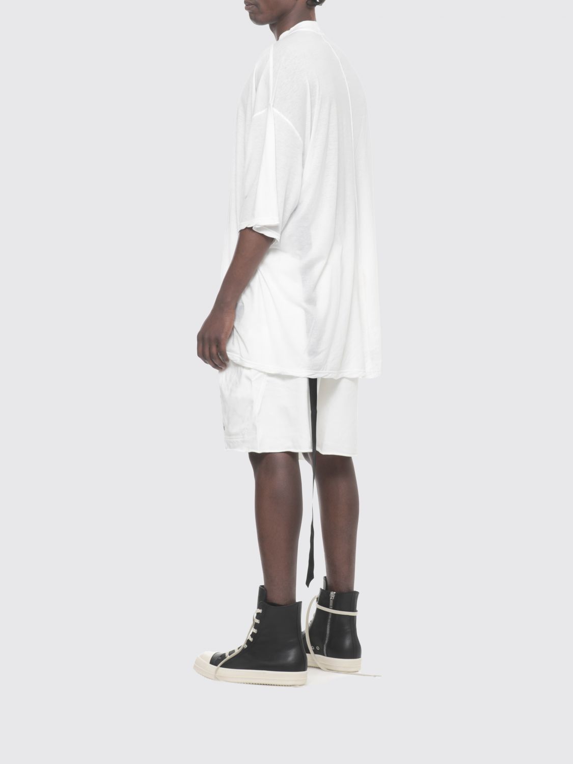 Rick Owens Drkshdw Rick Owens Drkshdw T-Shirt Men White 1 Size US M / EU 48-50 / 2 - 2 Thumbnail