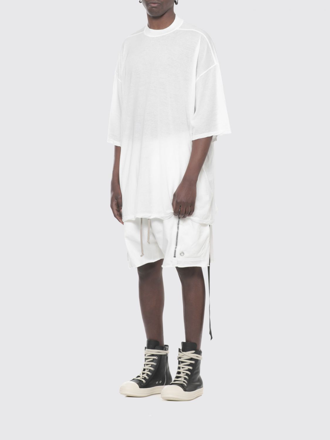 Rick Owens Drkshdw Rick Owens Drkshdw T-Shirt Men White 1 Size US M / EU 48-50 / 2 - 3 Thumbnail