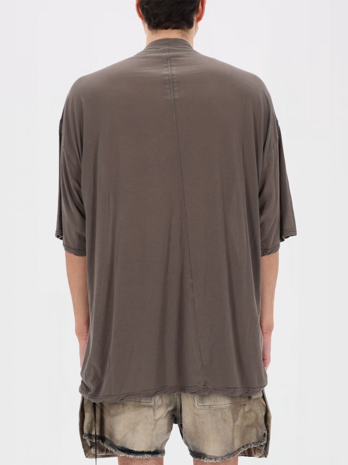 Rick Owens Drkshdw Rick Owens Drkshdw T-Shirt Men Brown Size US M / EU 48-50 / 2 - 2 Thumbnail