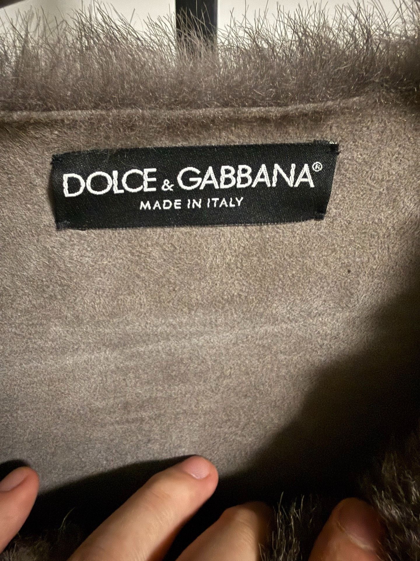 Dolce & Gabbana Dolce & Gabbana Studded Shearling Pullover Size 44 Size US S / EU 44-46 / 1 - 4 Thumbnail