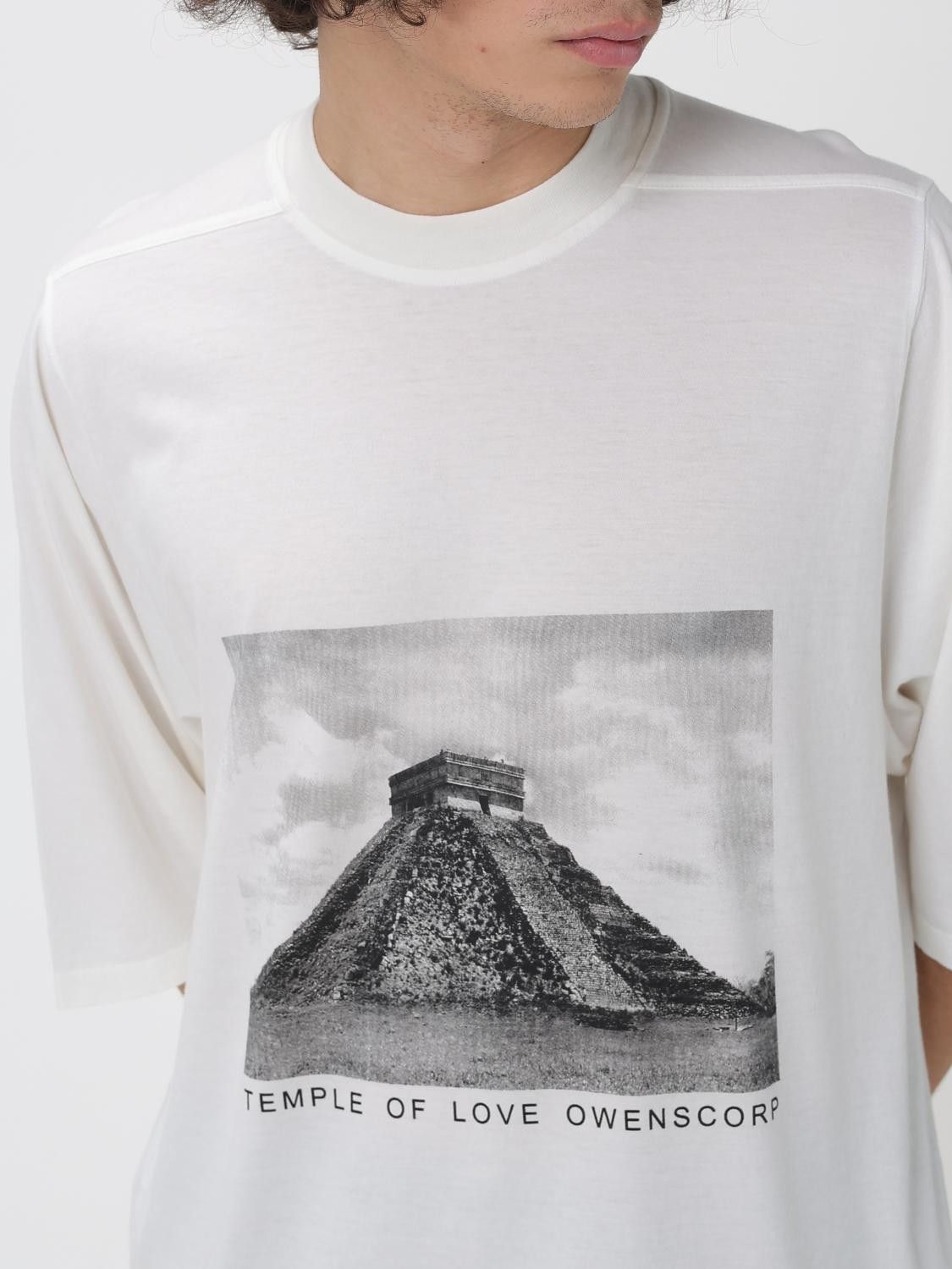 Rick Owens Drkshdw Rick Owens Drkshdw T-Shirt Men Milk Size US S / EU 44-46 / 1 - 4 Thumbnail