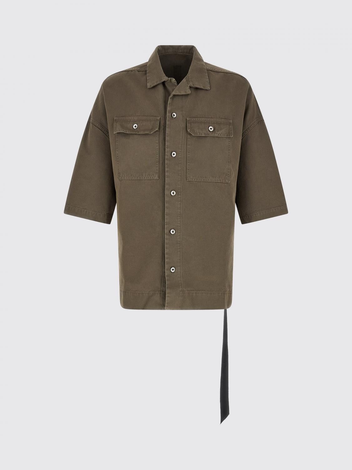 Rick Owens Drkshdw Rick Owens Drkshdw Shirt Men Grey Size US M / EU 48-50 / 2 - 2 Thumbnail