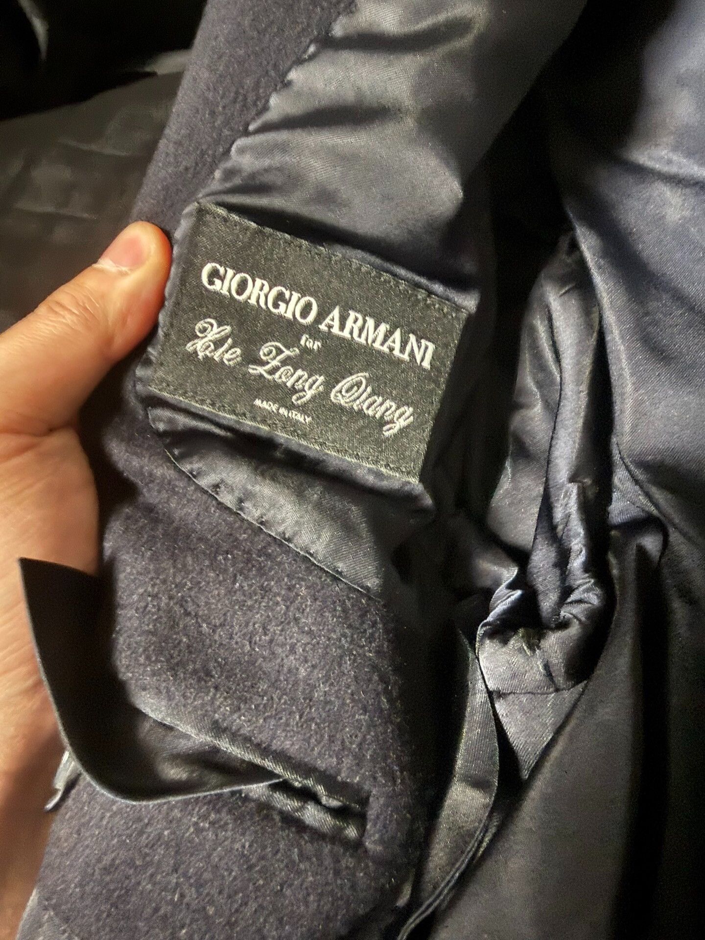 Giorgio Armani Giorgio Armani Cashmere Double Breasted Overcoat M Size US M / EU 48-50 / 2 - 5 Thumbnail