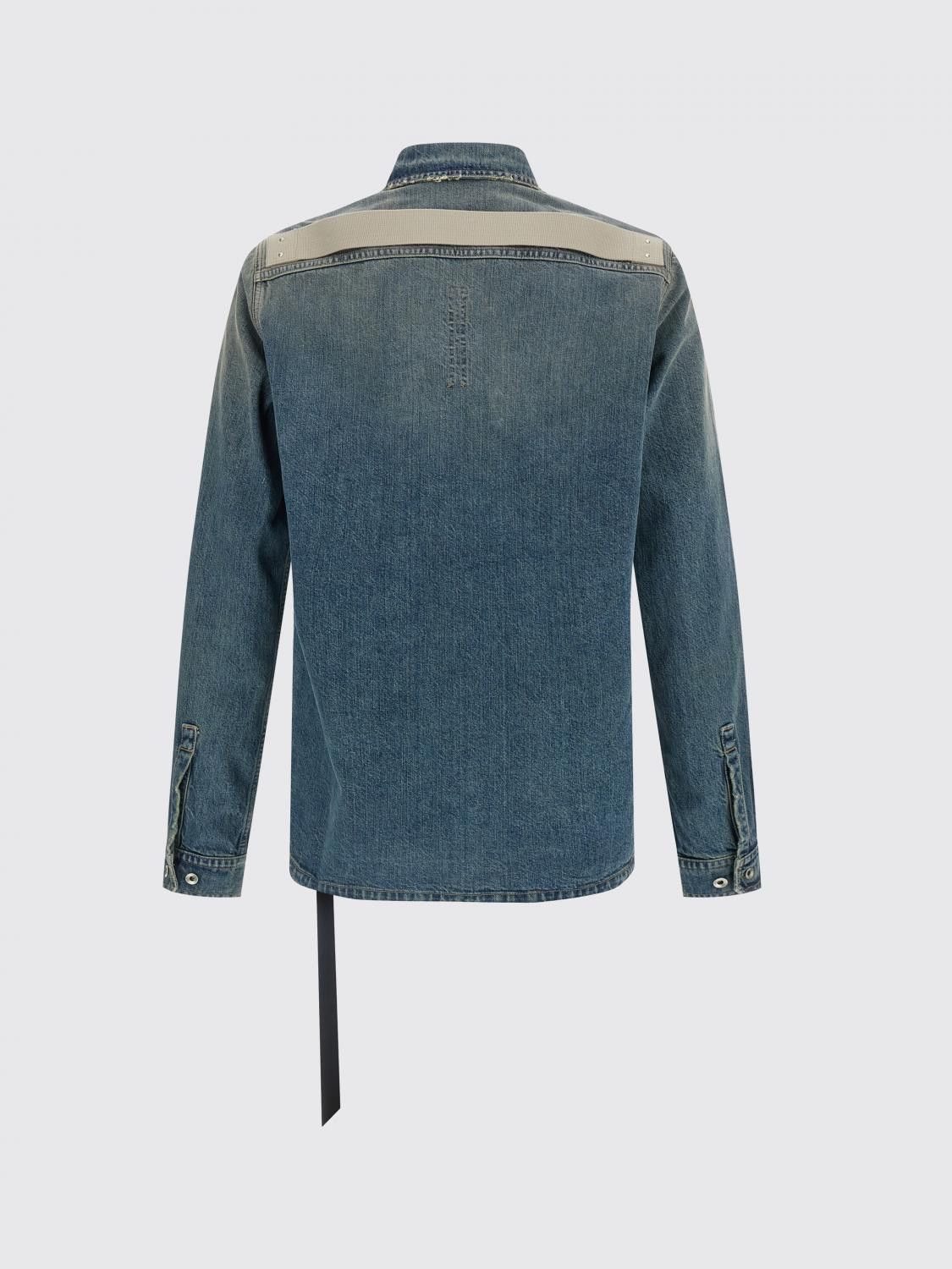Rick Owens Drkshdw Rick Owens Drkshdw Jacket Men Blue Size US XL / EU 56 / 4 - 3 Thumbnail
