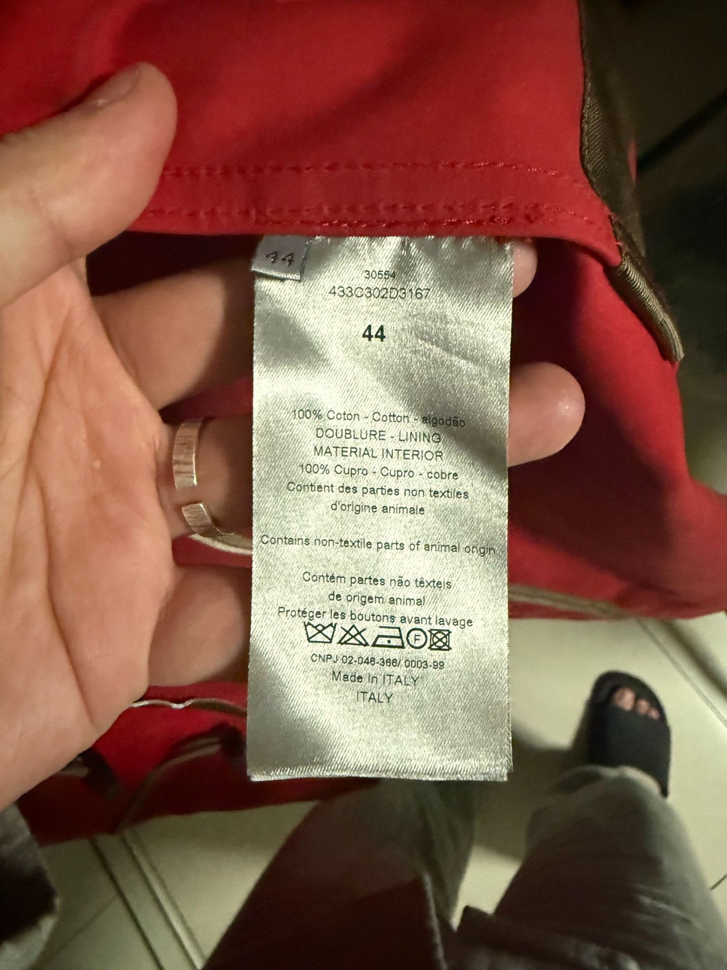 Dior Dior Red Hooded Duffle Coat Size 44 Size US S / EU 44-46 / 1 - 5 Thumbnail