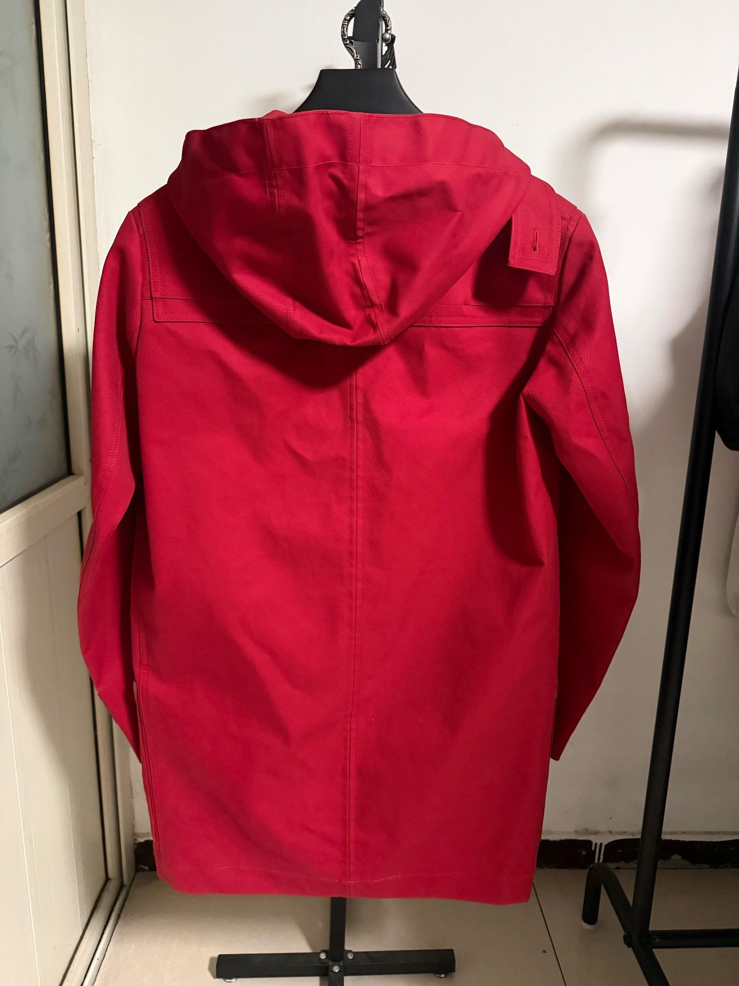 Dior Dior Red Hooded Duffle Coat Size 44 Size US S / EU 44-46 / 1 - 3 Thumbnail