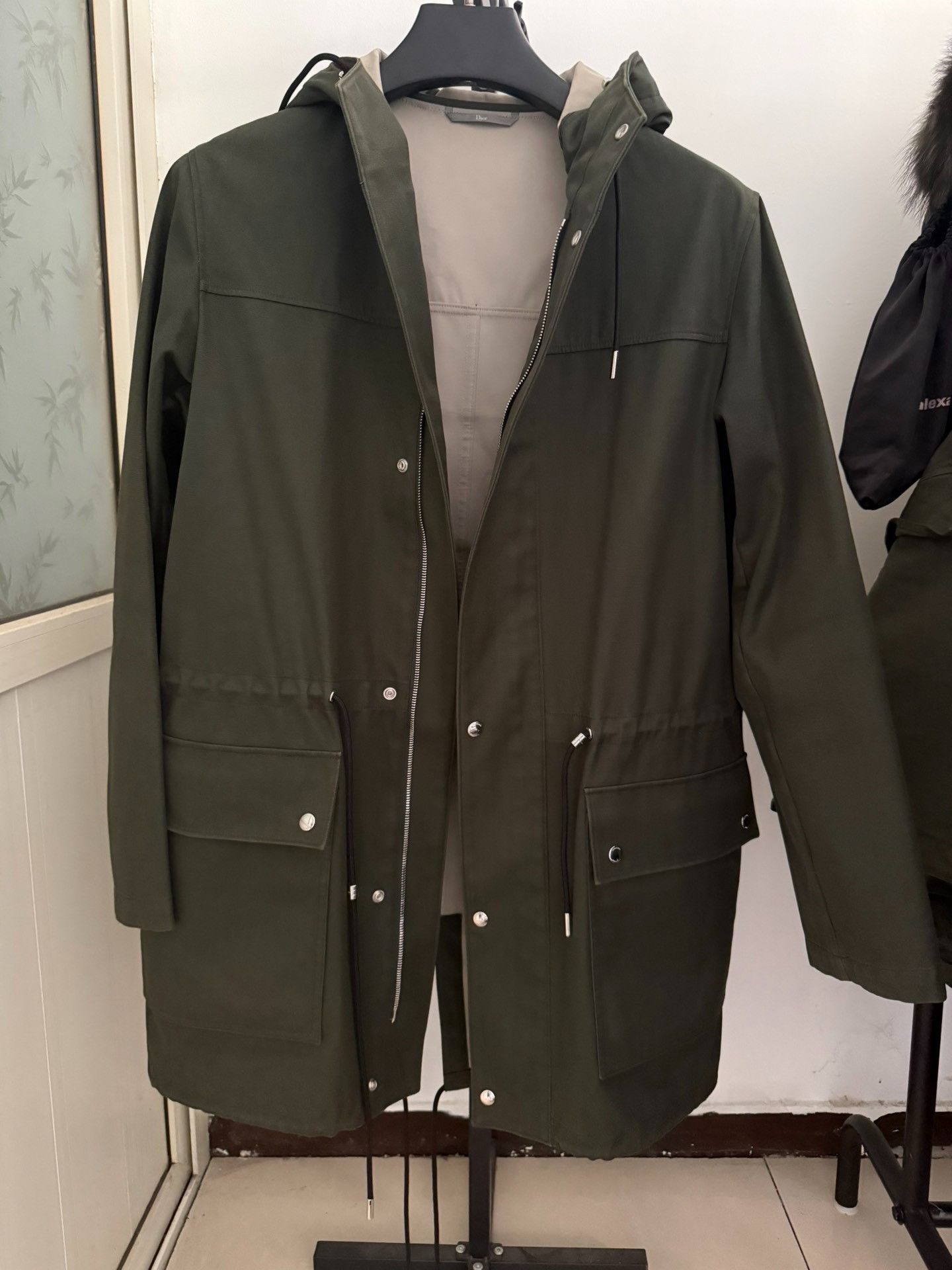 Dior Dior Olive Hooded Cotton Parka Size 44 Size US S / EU 44-46 / 1 - 2 Thumbnail