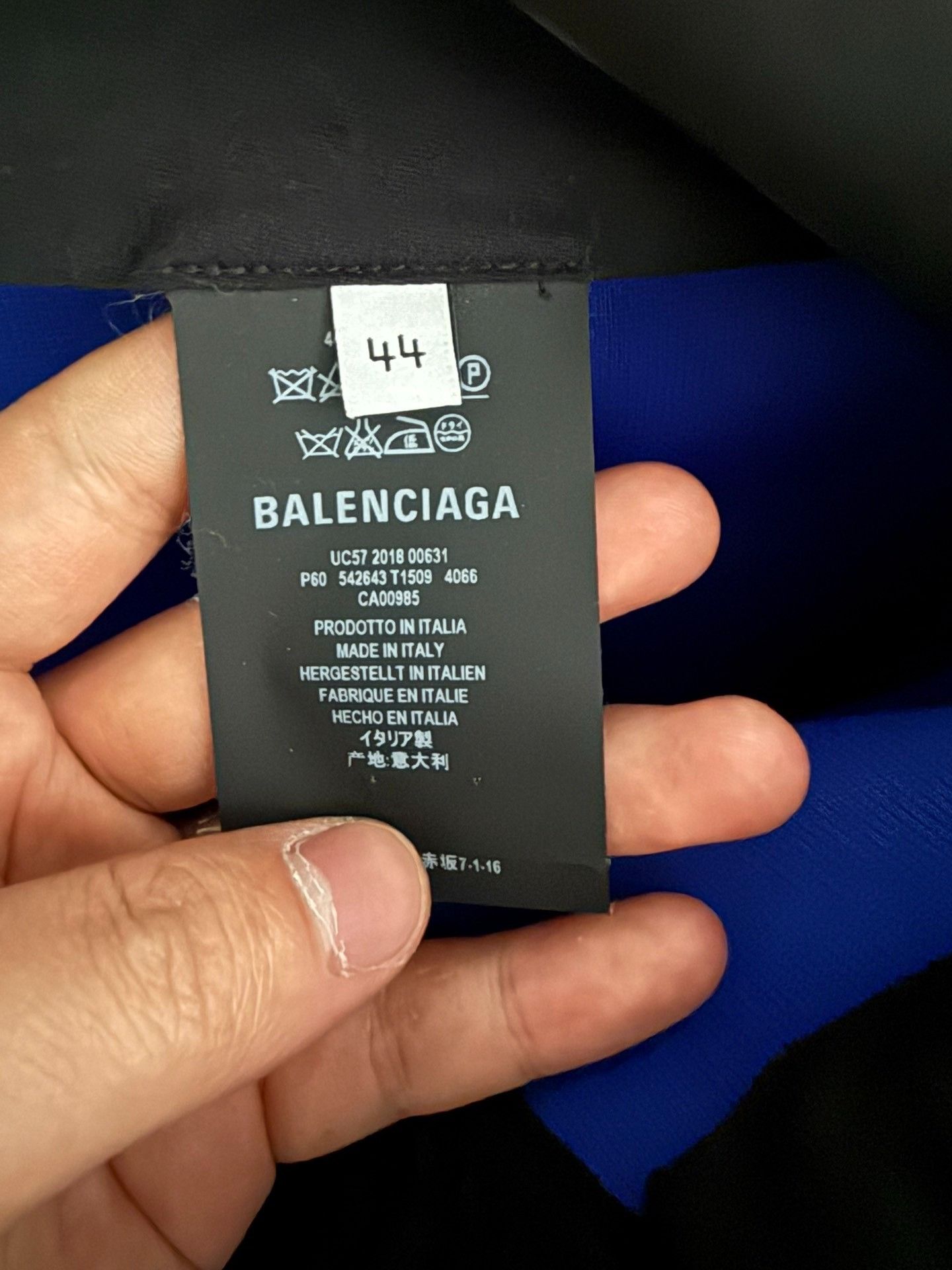 Balenciaga Balenciaga Blue Tailored Pants 44 Size US 28 / EU 44 - 5 Thumbnail