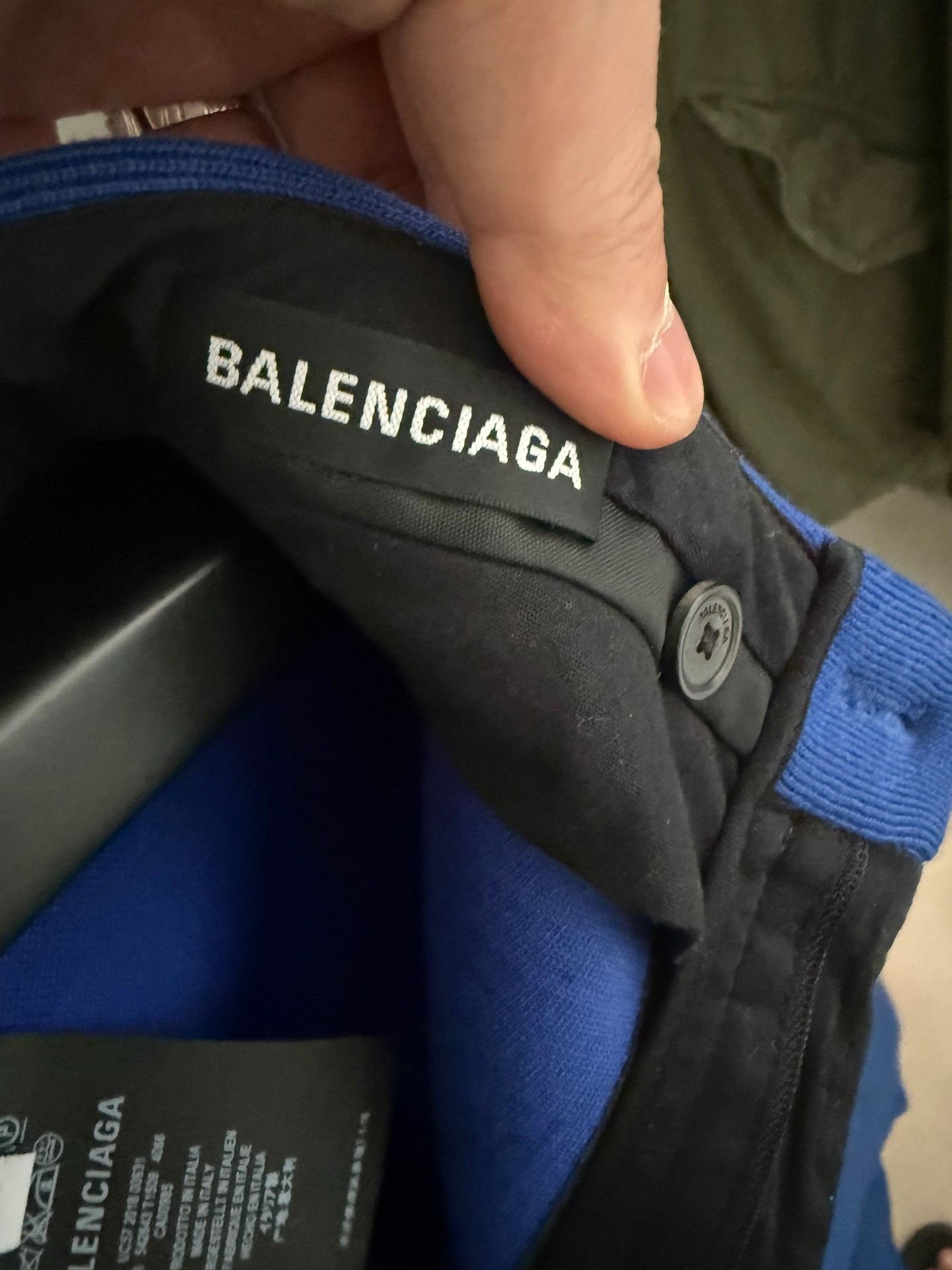 Balenciaga Balenciaga Blue Tailored Pants 44 Size US 28 / EU 44 - 4 Thumbnail