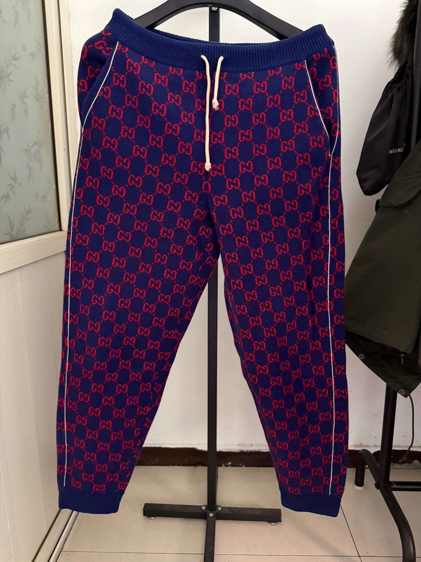 Gucci Gucci GG Monogram Wool Sweatpants XS Size US 28 / EU 44 - 2 Thumbnail