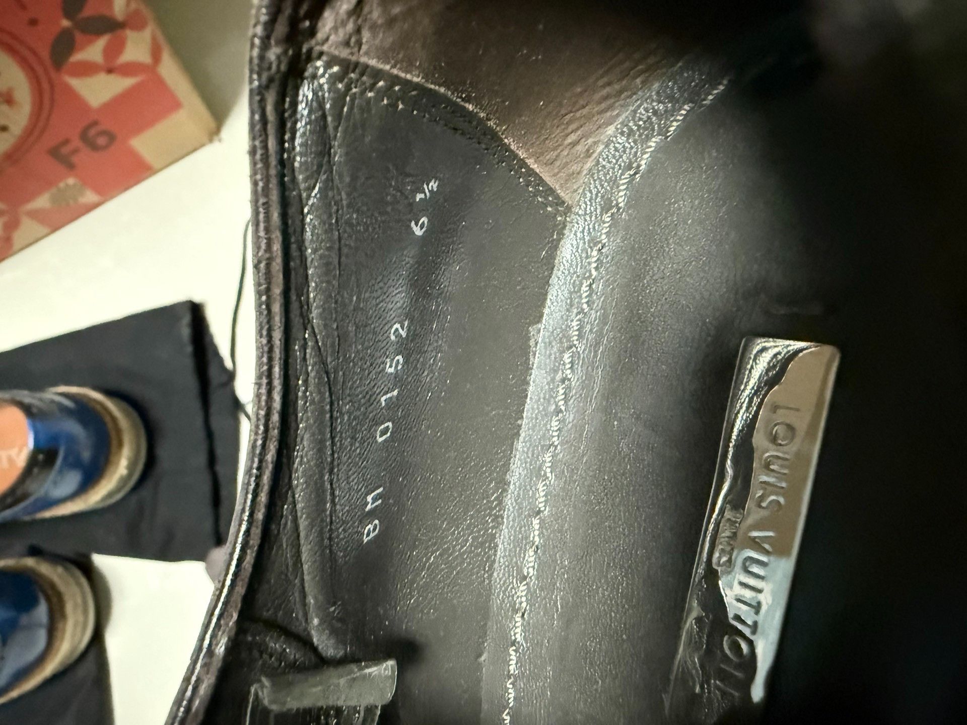 Louis Vuitton Louis Vuitton Metal Plate Derby Shoes Size 6.5 Size US 7.5 / EU 40-41 - 4 Thumbnail