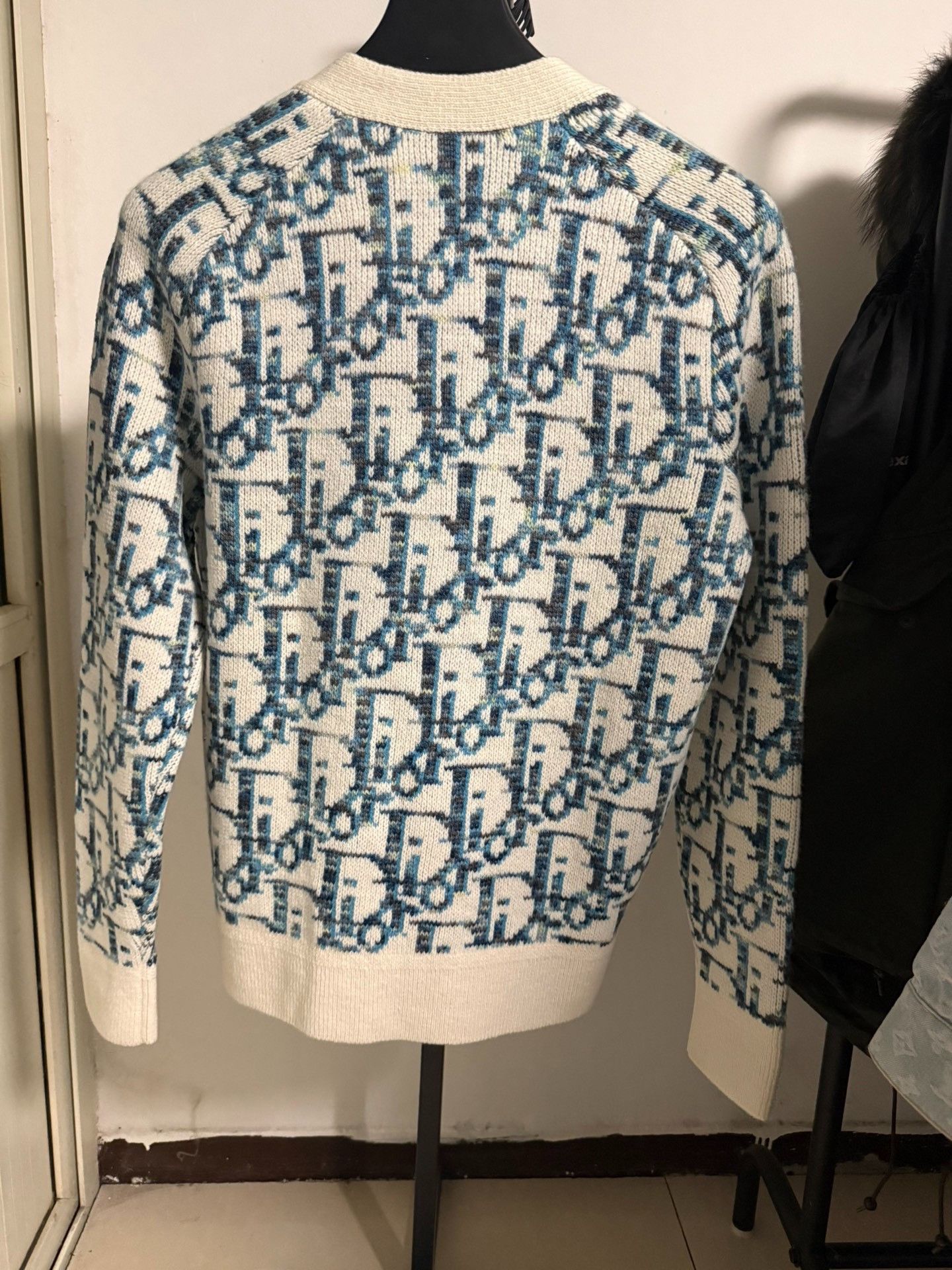 Dior Dior Oblique Monogram Wool Cardigan Size S Size US S / EU 44-46 / 1 - 3 Thumbnail