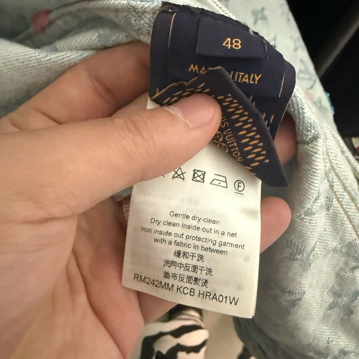 Louis Vuitton Louis Vuitton Tyler SS24 Craggy Monogram Denim Jacket EU 48 Size US M / EU 48-50 / 2 - 4 Thumbnail